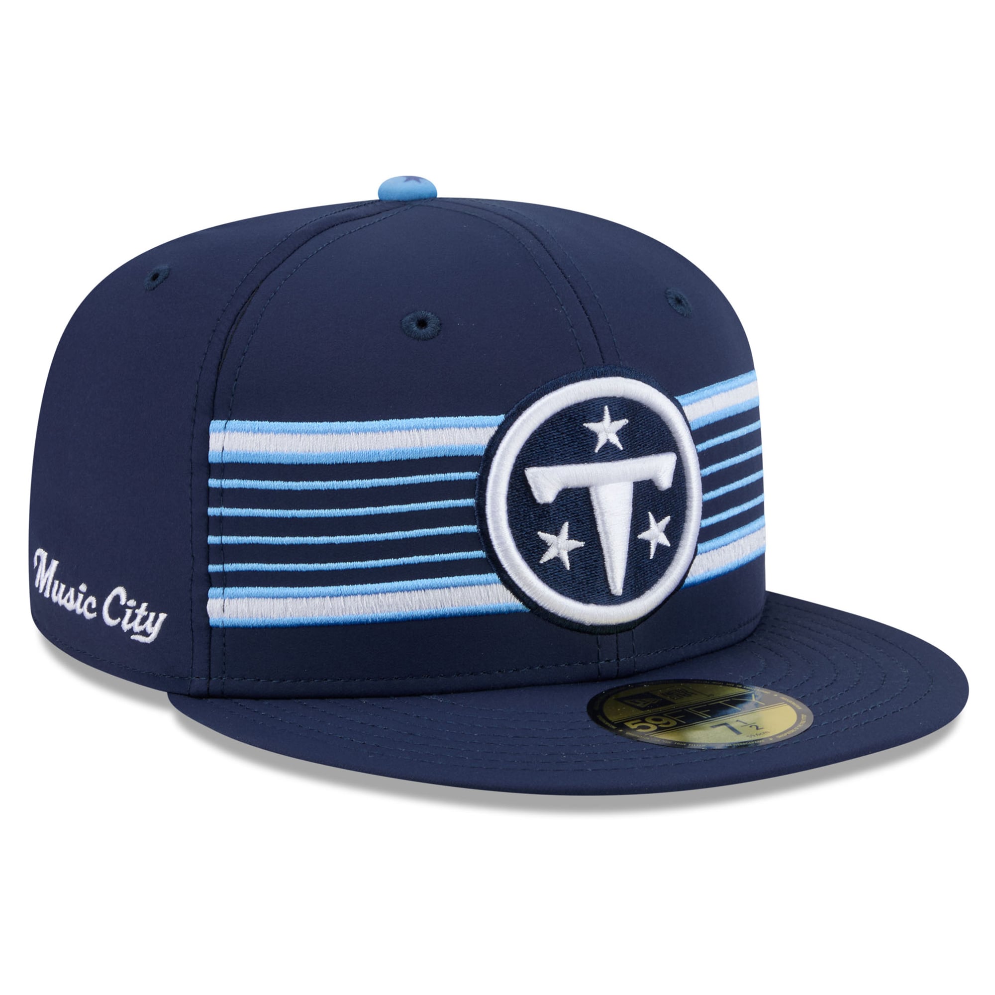 Men's New Era Navy Tennessee Titans 2026 Rivalries Collection 59FIFTY Fitted Hat