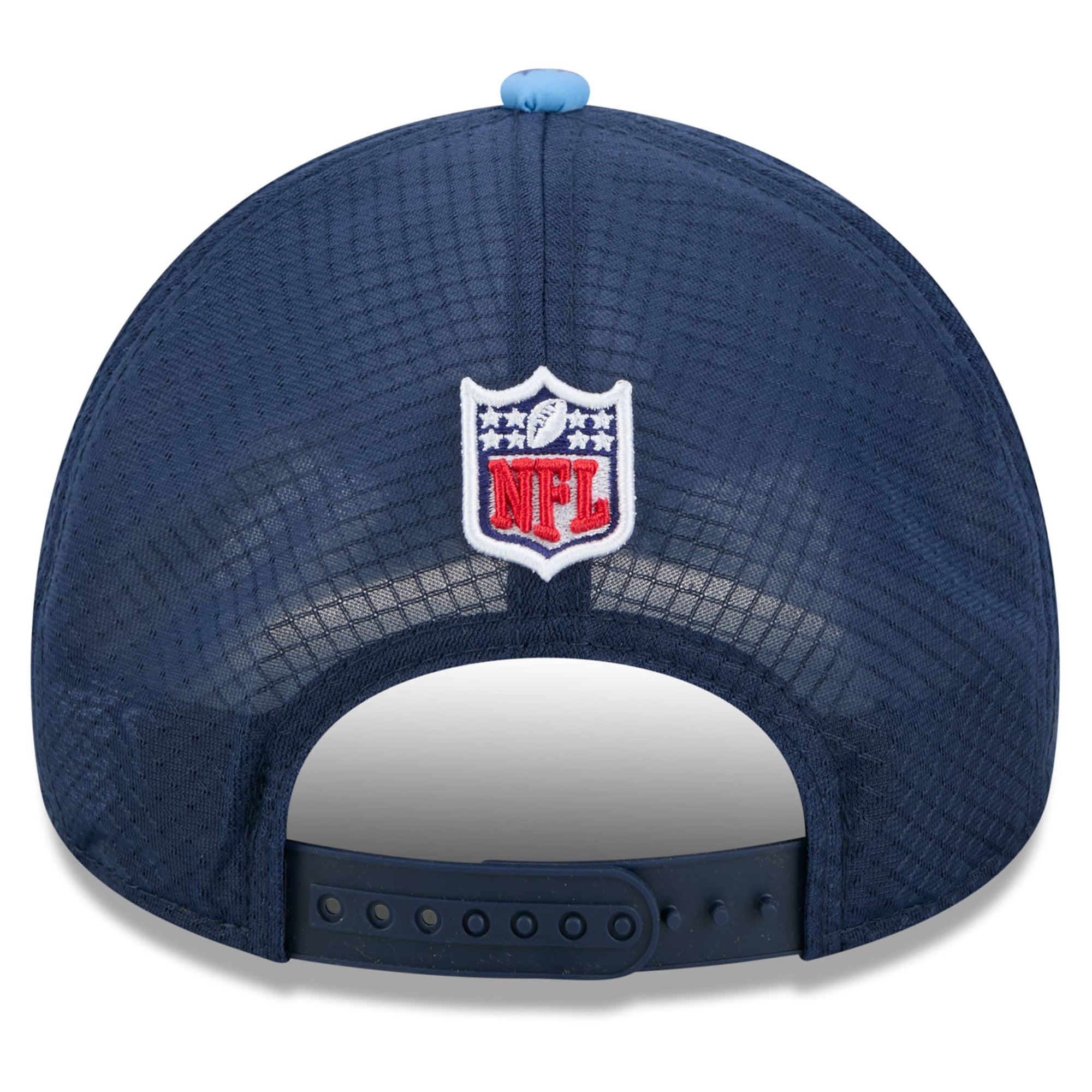 Men's New Era Navy Tennessee Titans 2026 Rivalries Collection 9FORTY Apex Adjustable Hat