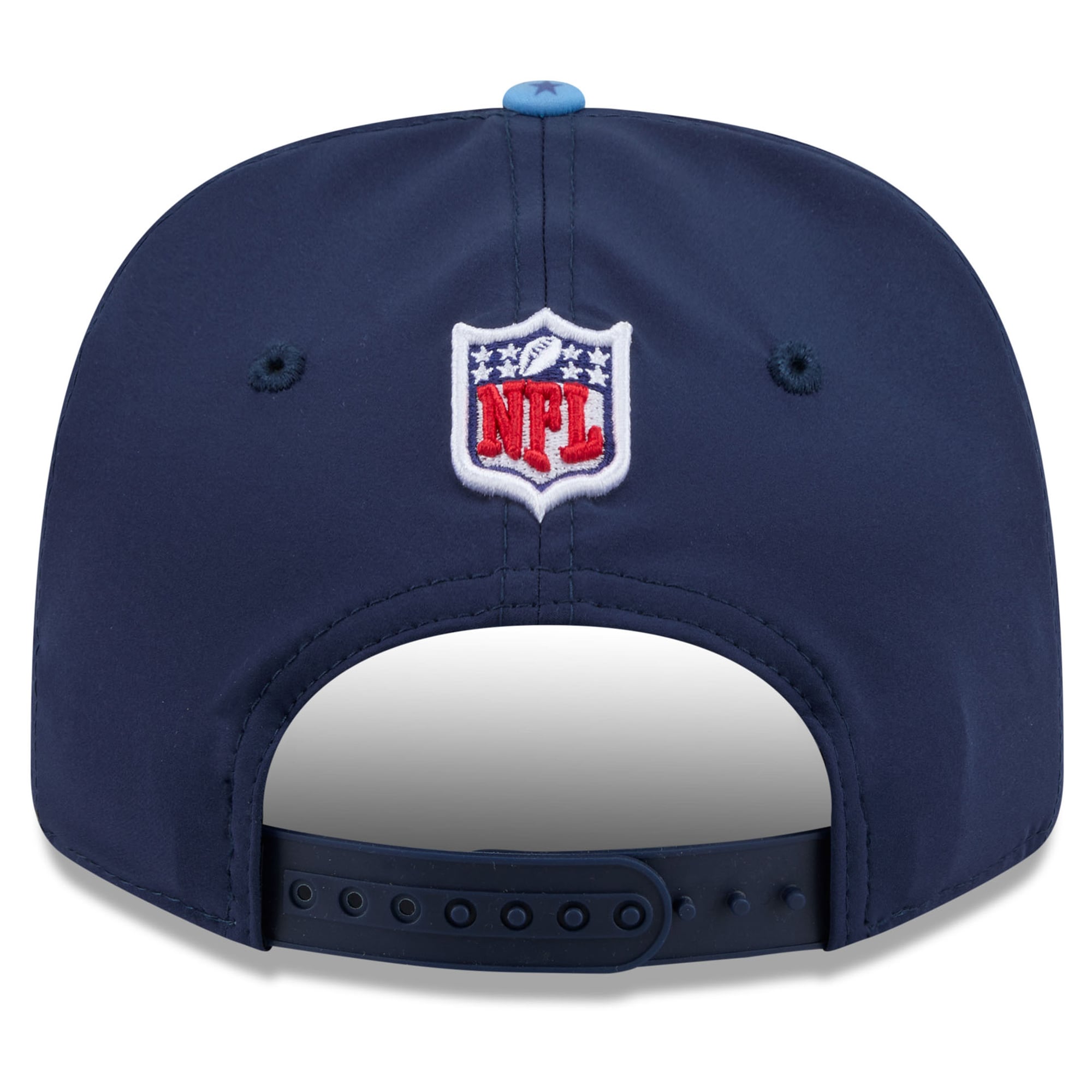 Casquette ajustable New Era bleu marine Tennessee Titans Collection 2026 Rivalries 9SEVENTY pour homme