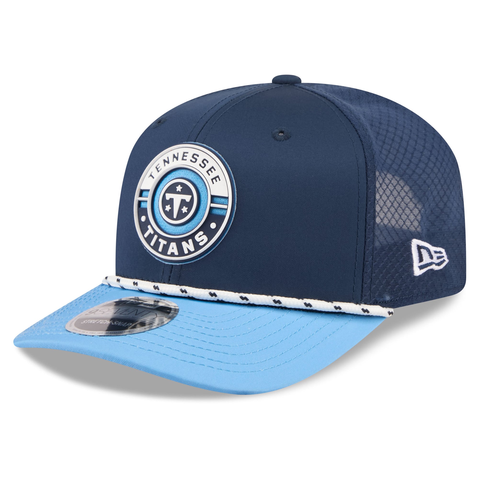 Men's New Era Navy Tennessee Titans 2026 Rivalries Collection 9SEVENTY Adjustable Hat