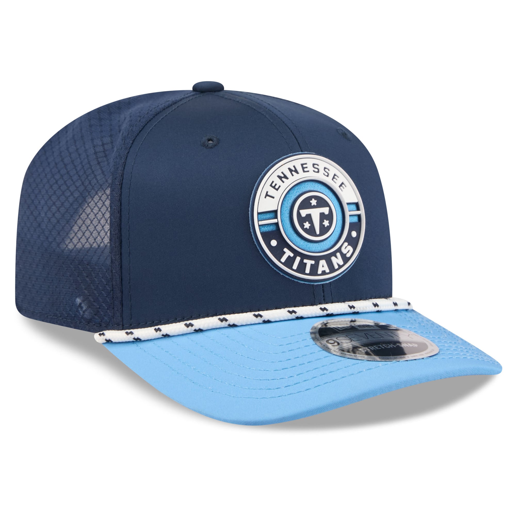 Men's New Era Navy Tennessee Titans 2026 Rivalries Collection 9SEVENTY Adjustable Hat