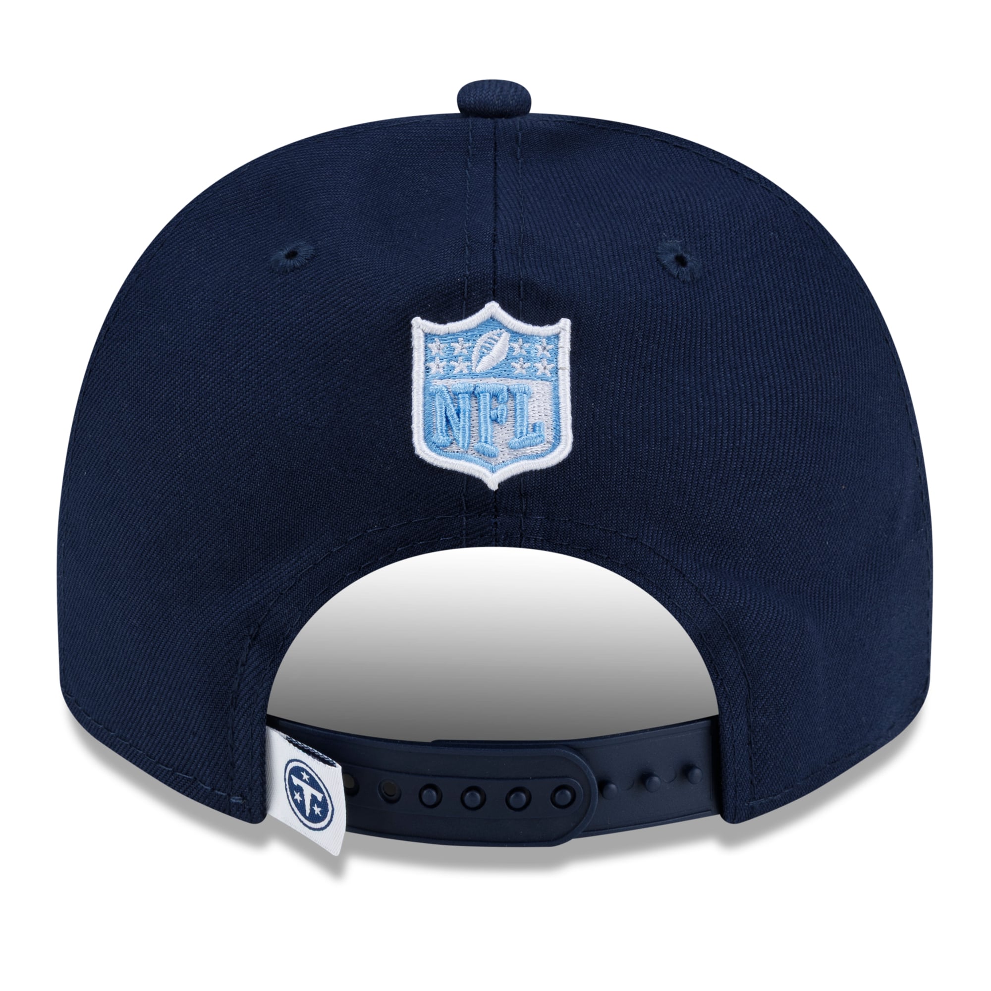 Men's New Era Navy Tennessee Titans 2026 Rivalries Collection Fan Pack A-Frame 9FIFTY Snapback Hat