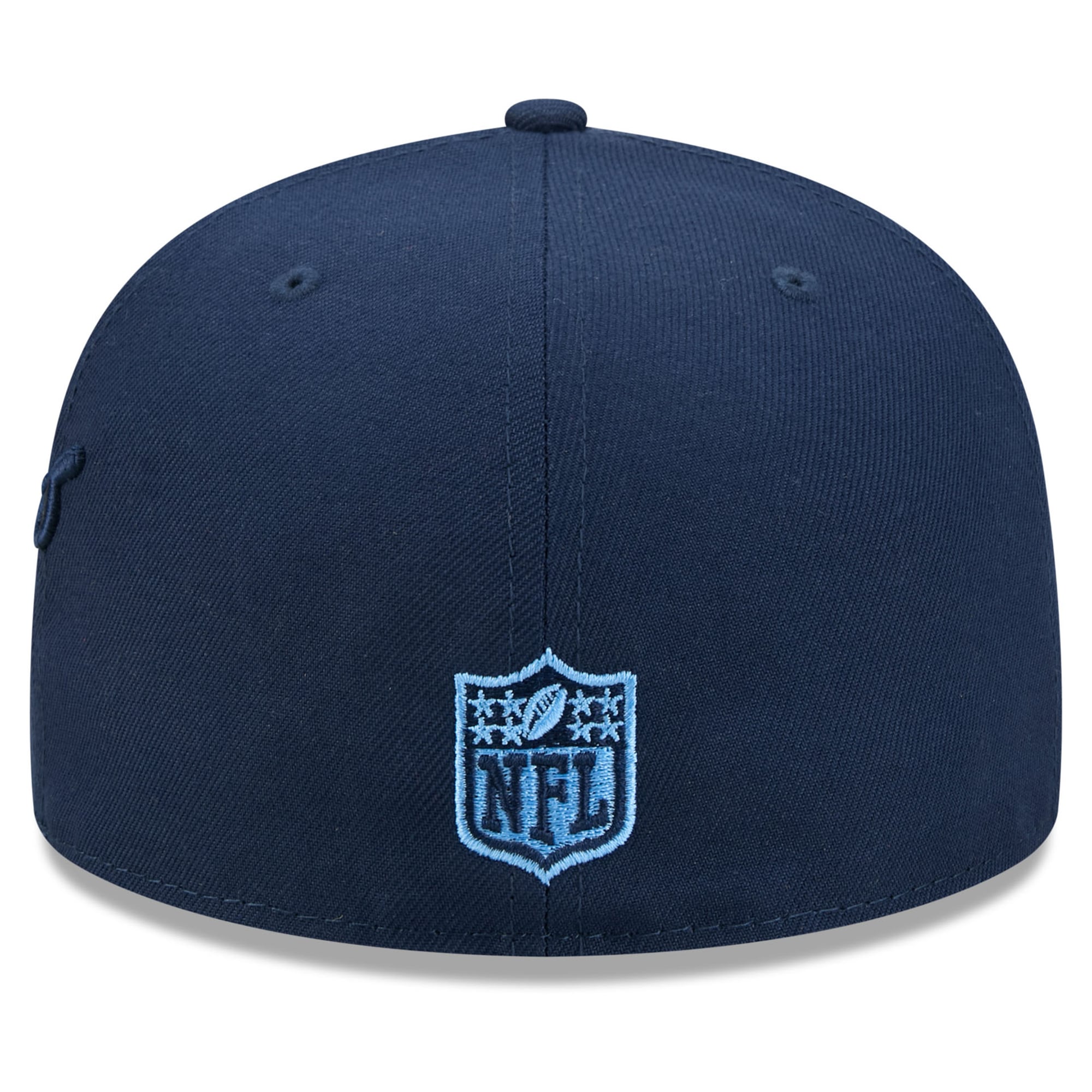 Men's New Era Navy Tennessee Titans 2026 Rivalries Collection Fan Pack Side Script 59FIFTY Fitted Hat