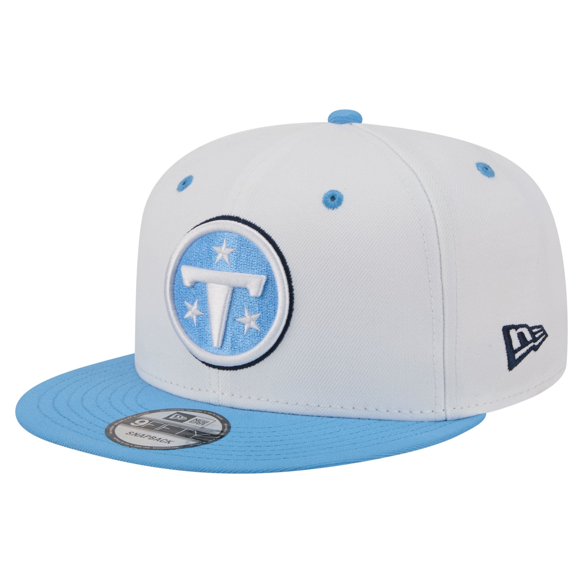 Men's New Era /Light Blue Tennessee Titans 9FIFTY Snapback Hat