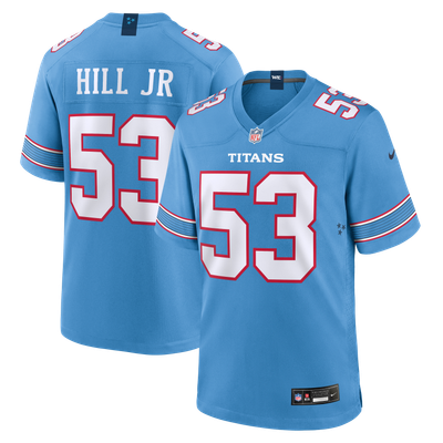 Anthony Hill Jr. Tennessee Titans Nike Team Game Jersey - Light Blue