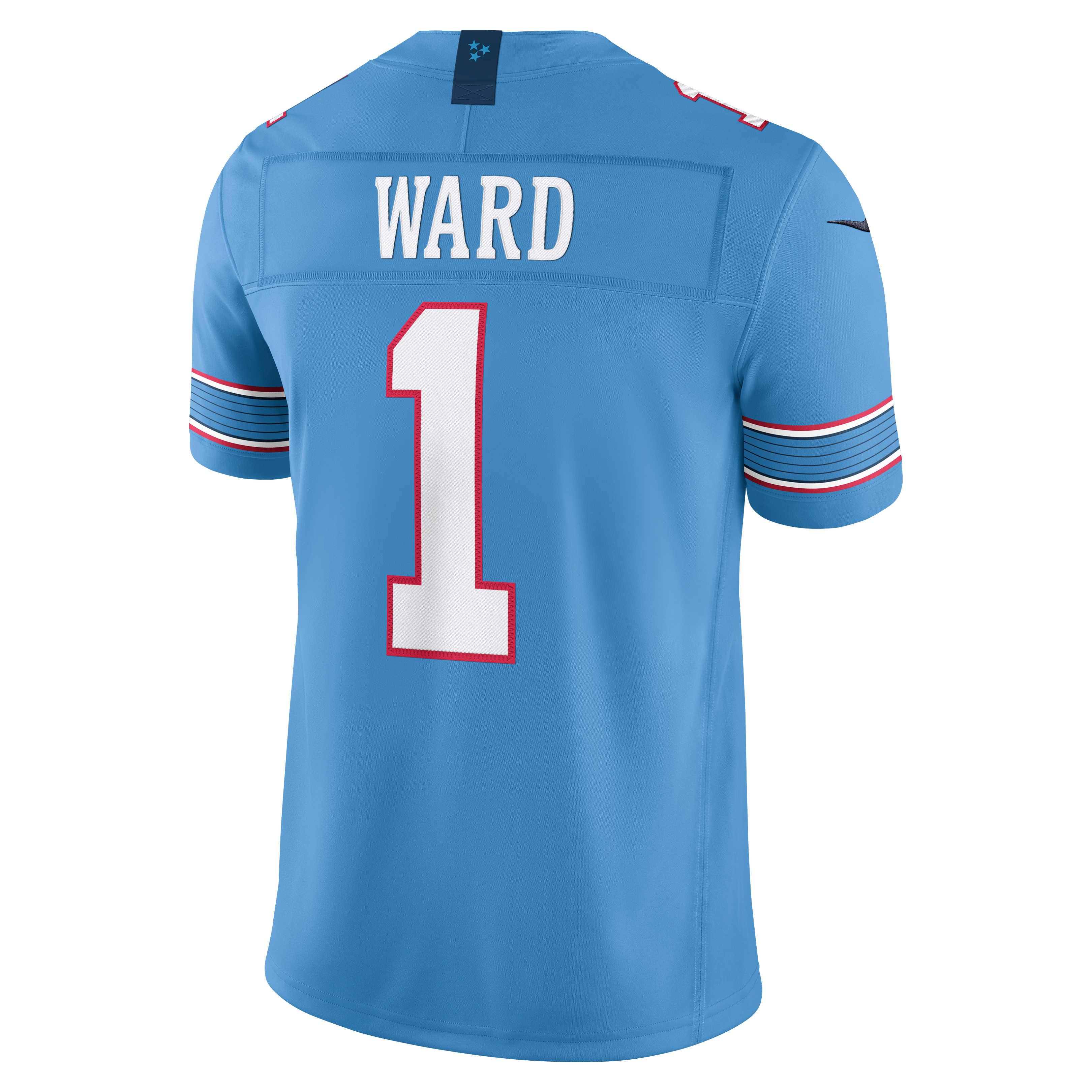 Maillot Nike Cameron Ward blanc Tennessee Titans Vapor F.U.S.E. édition limitée cousue