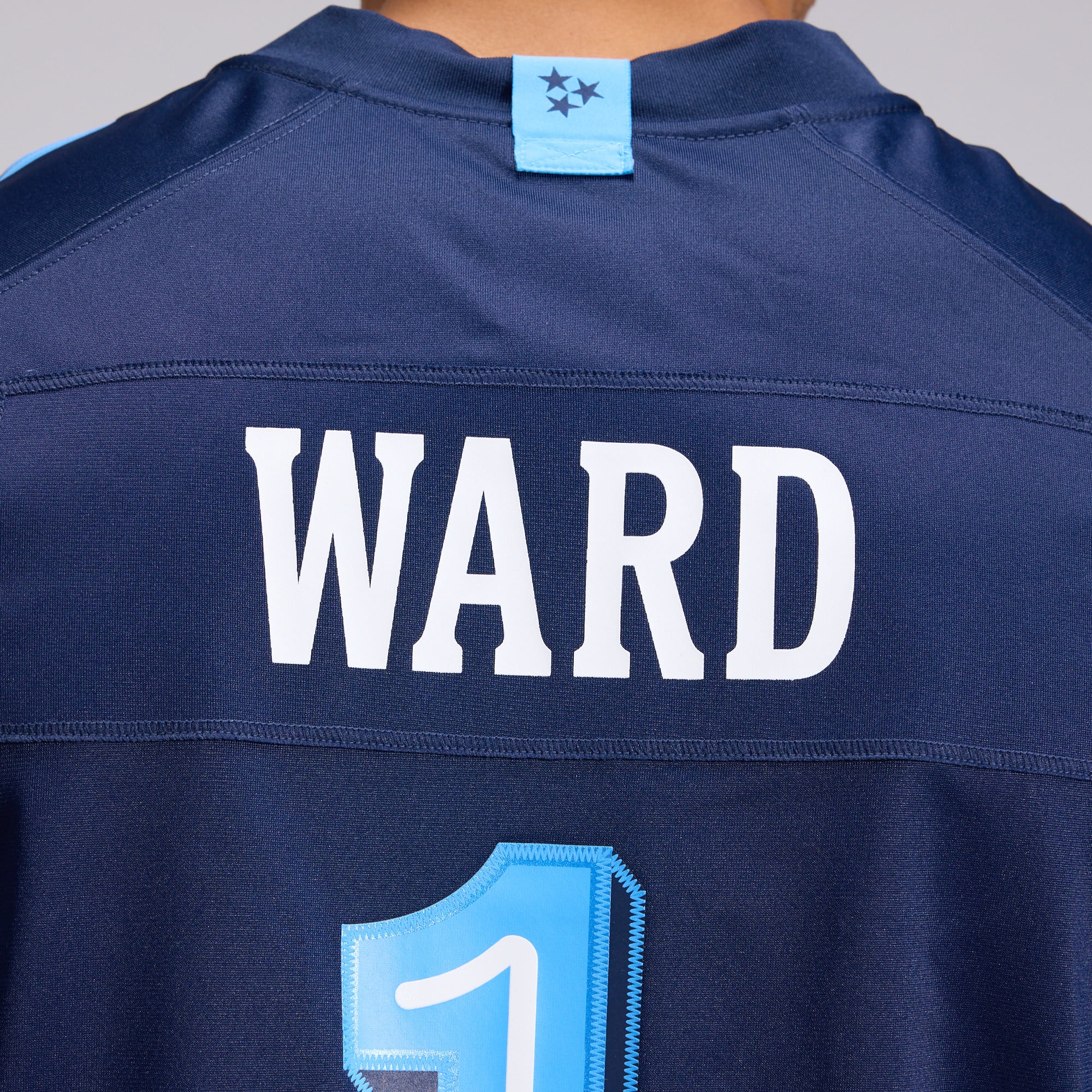 Men's Nike Cameron Ward Navy Tennessee Titans 2026 Rivalries Collection Game Jersey