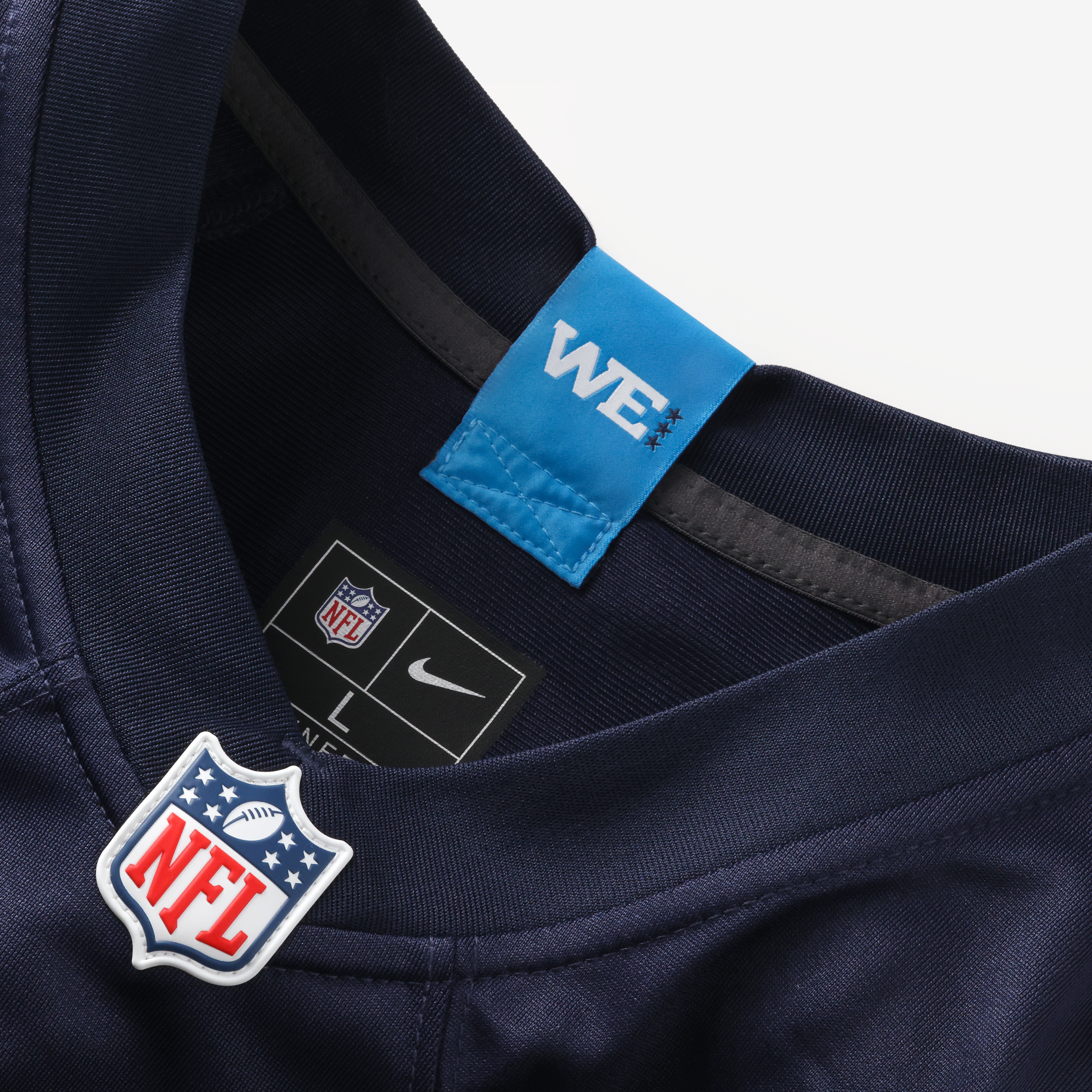 Men's Nike Cameron Ward Navy Tennessee Titans 2026 Rivalries Collection Game Jersey