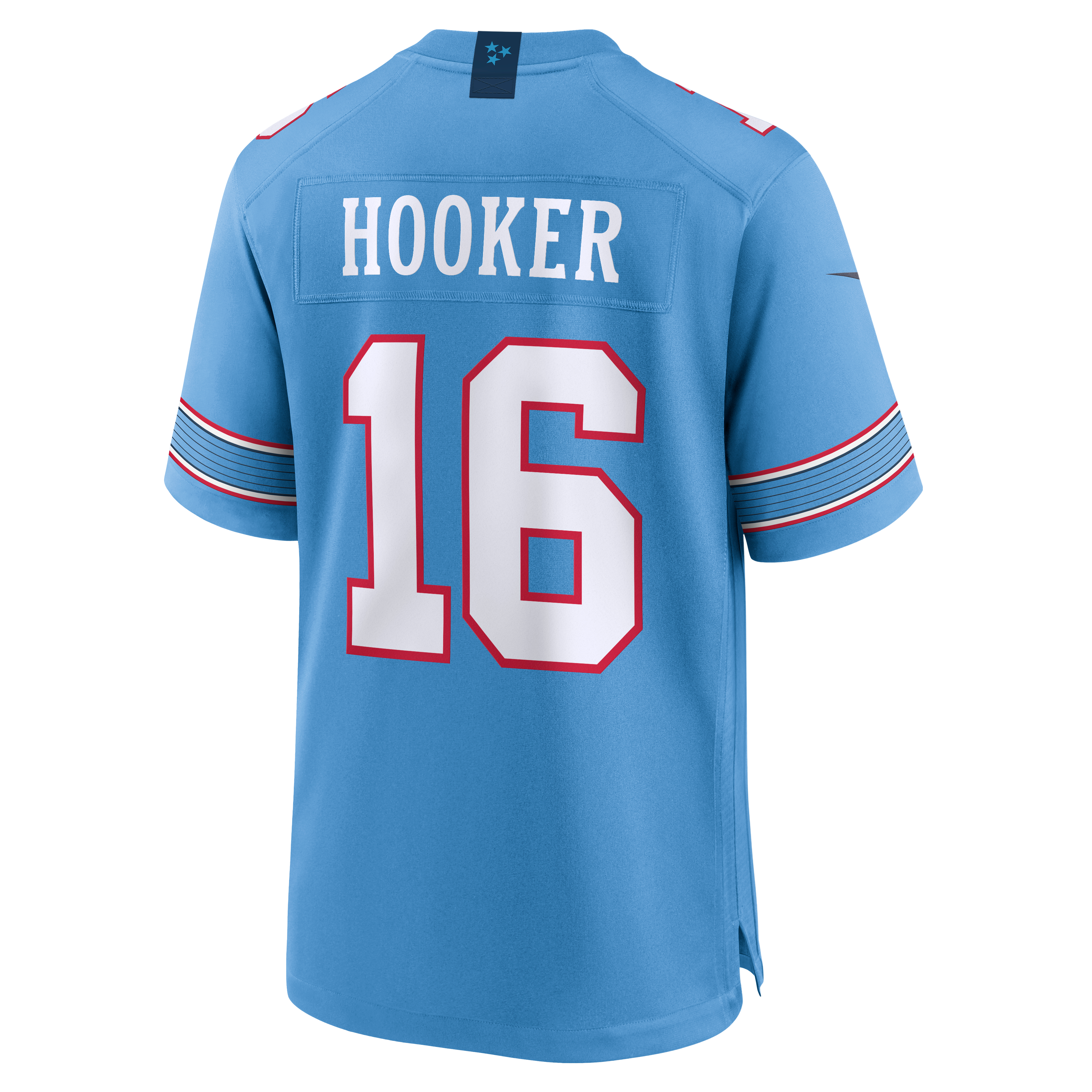 Maillot de match Nike Hendon Hooker bleu clair des Tennessee Titans pour homme