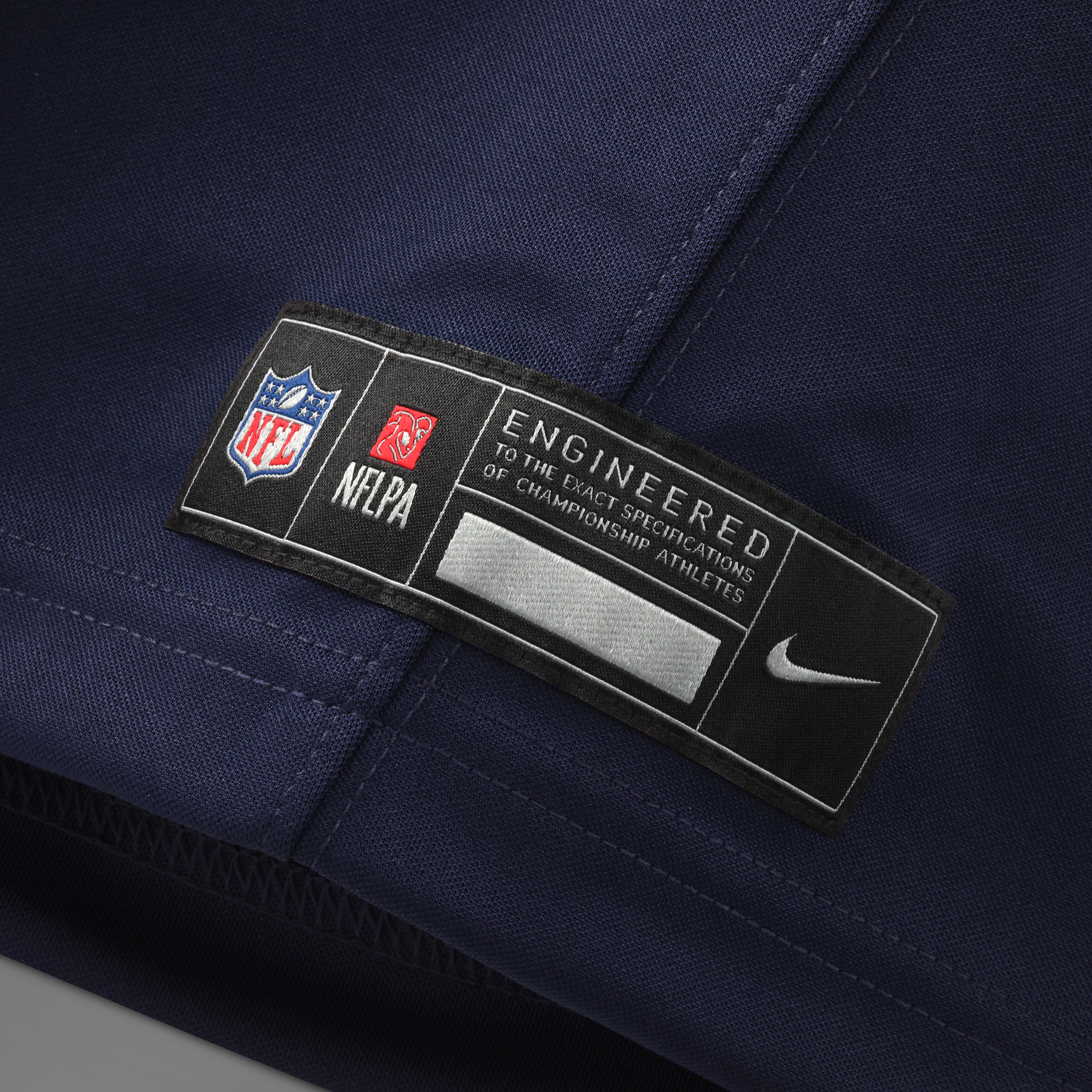 Men's Nike Jeffery Simmons Navy Tennessee Titans 2026 Rivalries Collection Stitched Limited Jersey