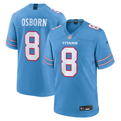 K.J. Osborn Tennessee Titans Nike Team Game Jersey - Light Blue