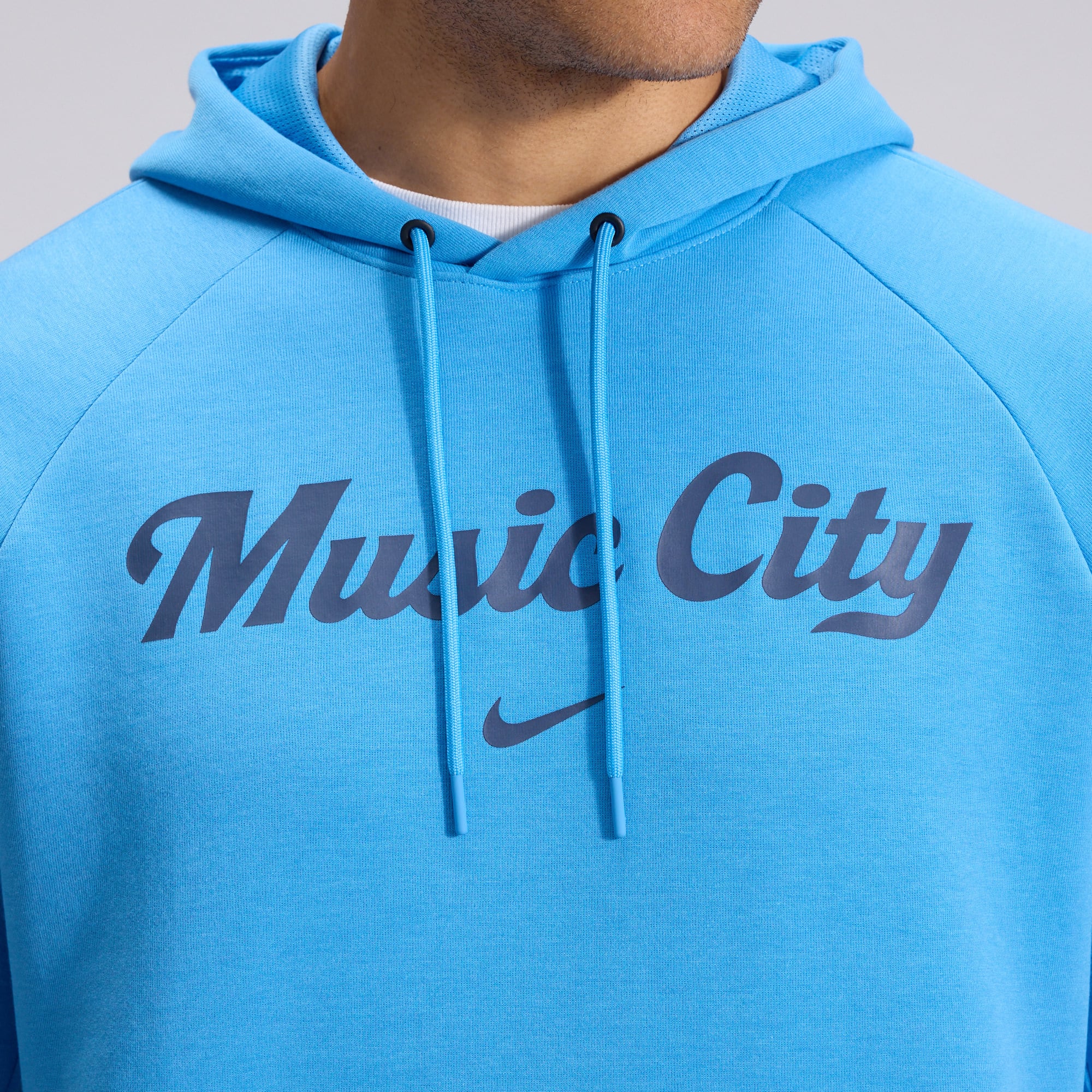 Men's Nike Light Blue Tennessee Titans 2026 Rivalries Collection Dri-FIT Pullover Hoodie