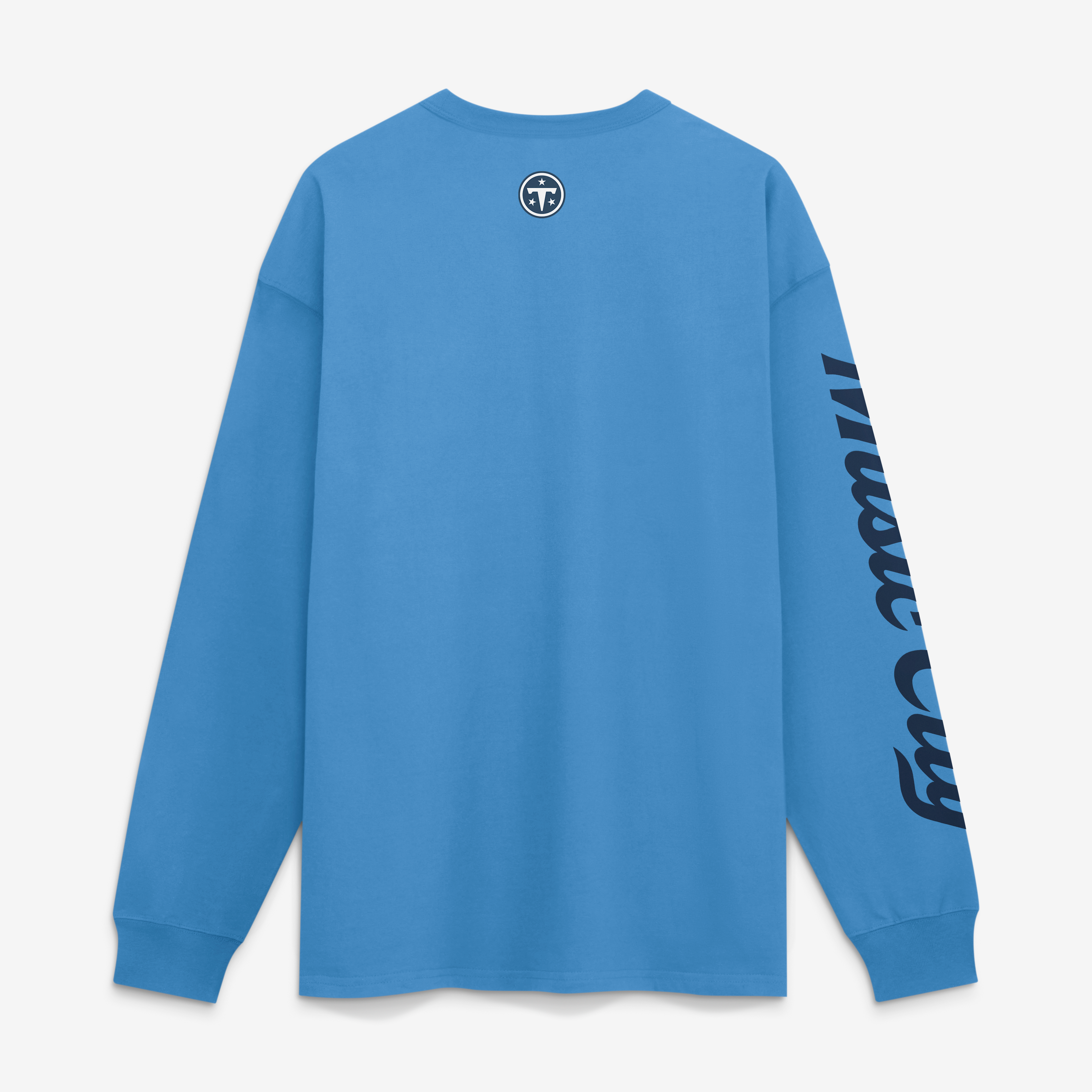 Men's Nike  Light Blue Tennessee Titans 2026 Rivalries Collection Max90 Long Sleeve T-Shirt