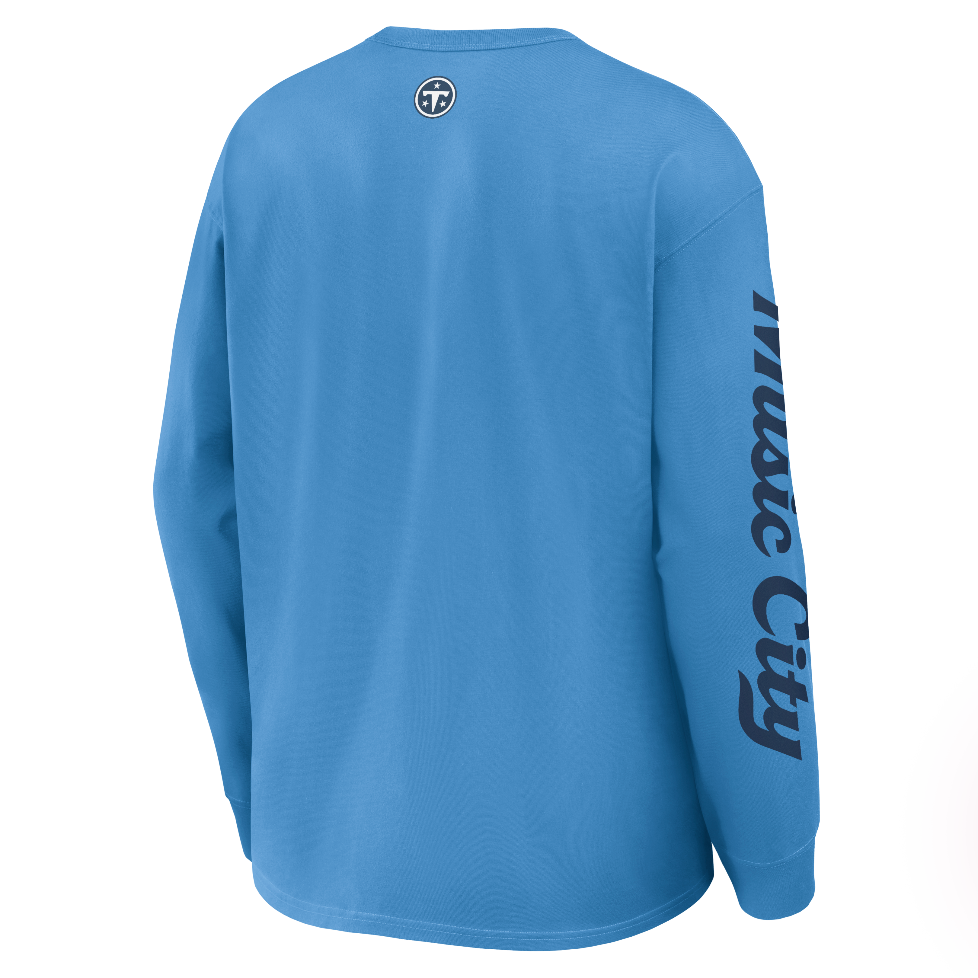 Men's Nike  Light Blue Tennessee Titans 2026 Rivalries Collection Max90 Long Sleeve T-Shirt
