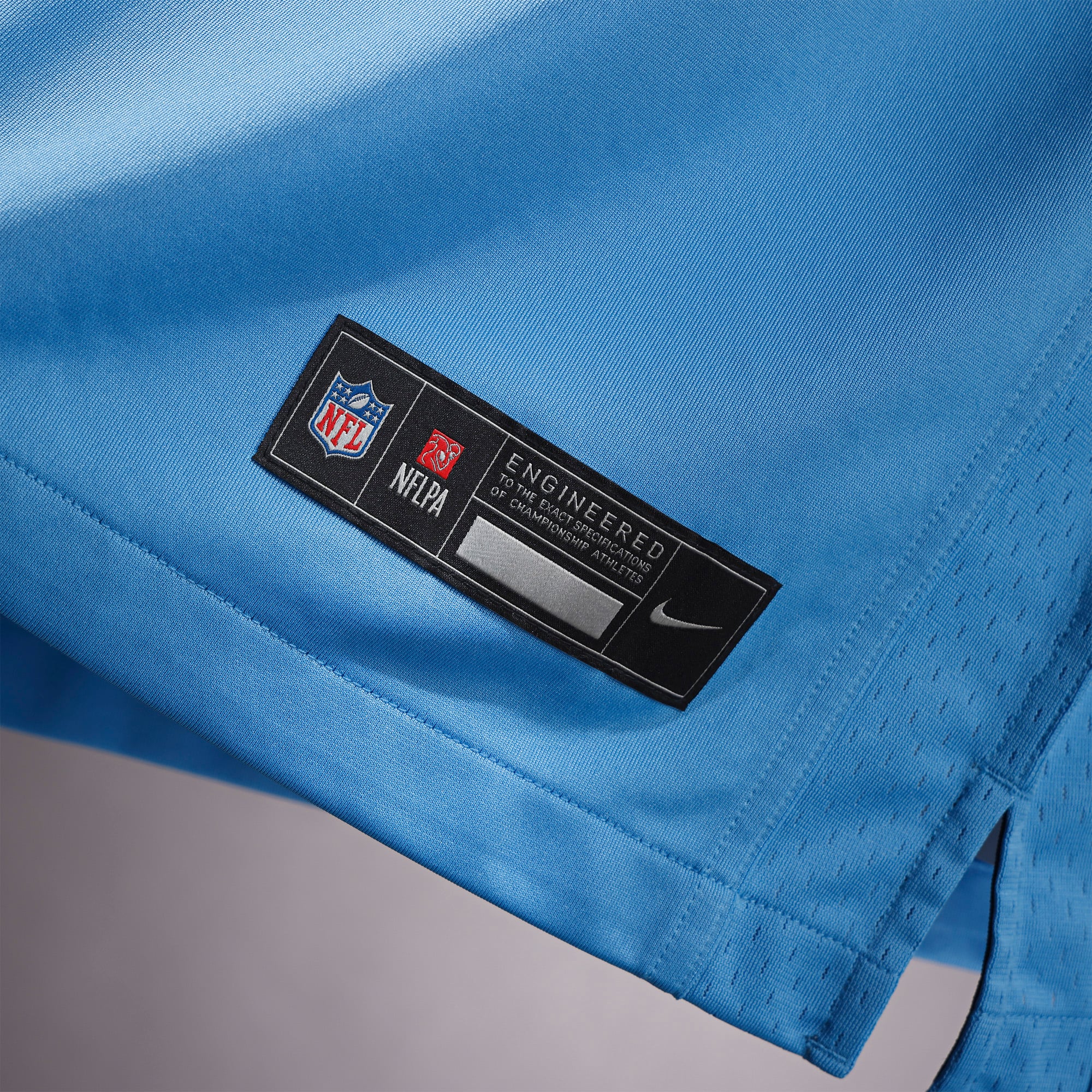 Men's Nike Light Blue Tennessee Titans Carnell Tate Team Game Jersey