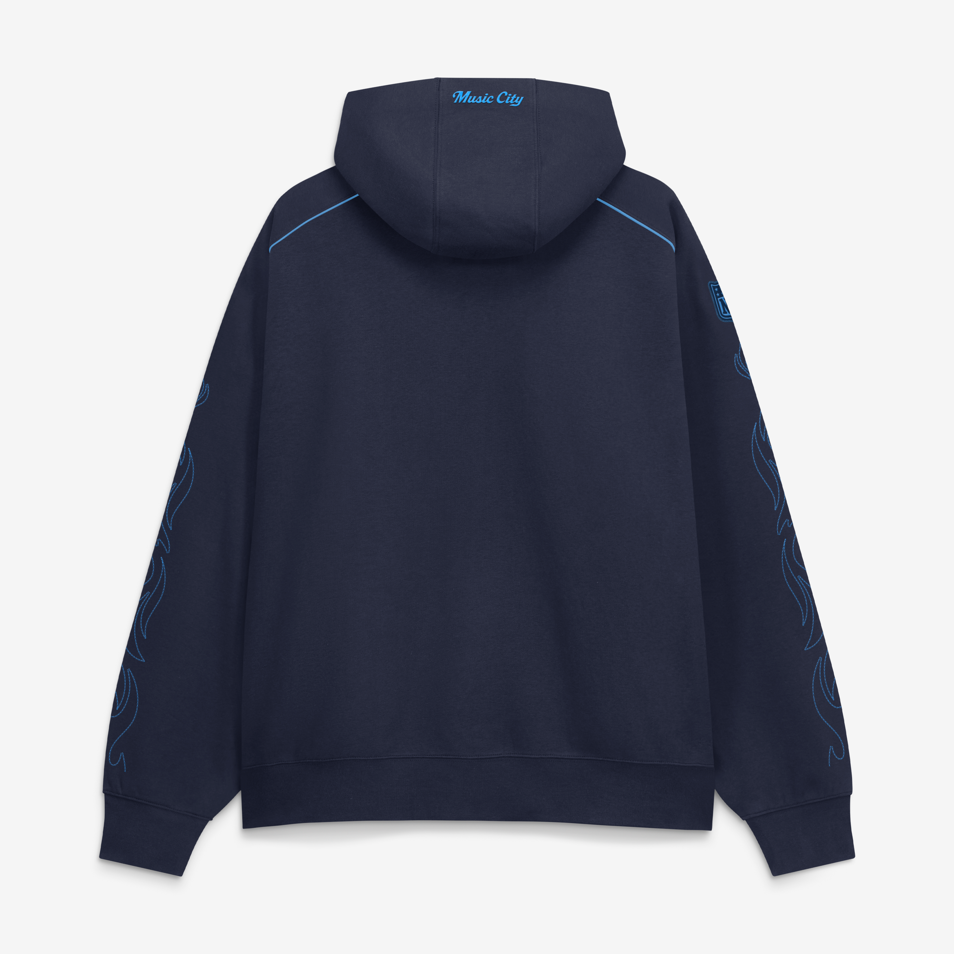 Sweat à capuche Nike Air bleu marine Tennessee Titans Collection 2026 Rivalries pour homme