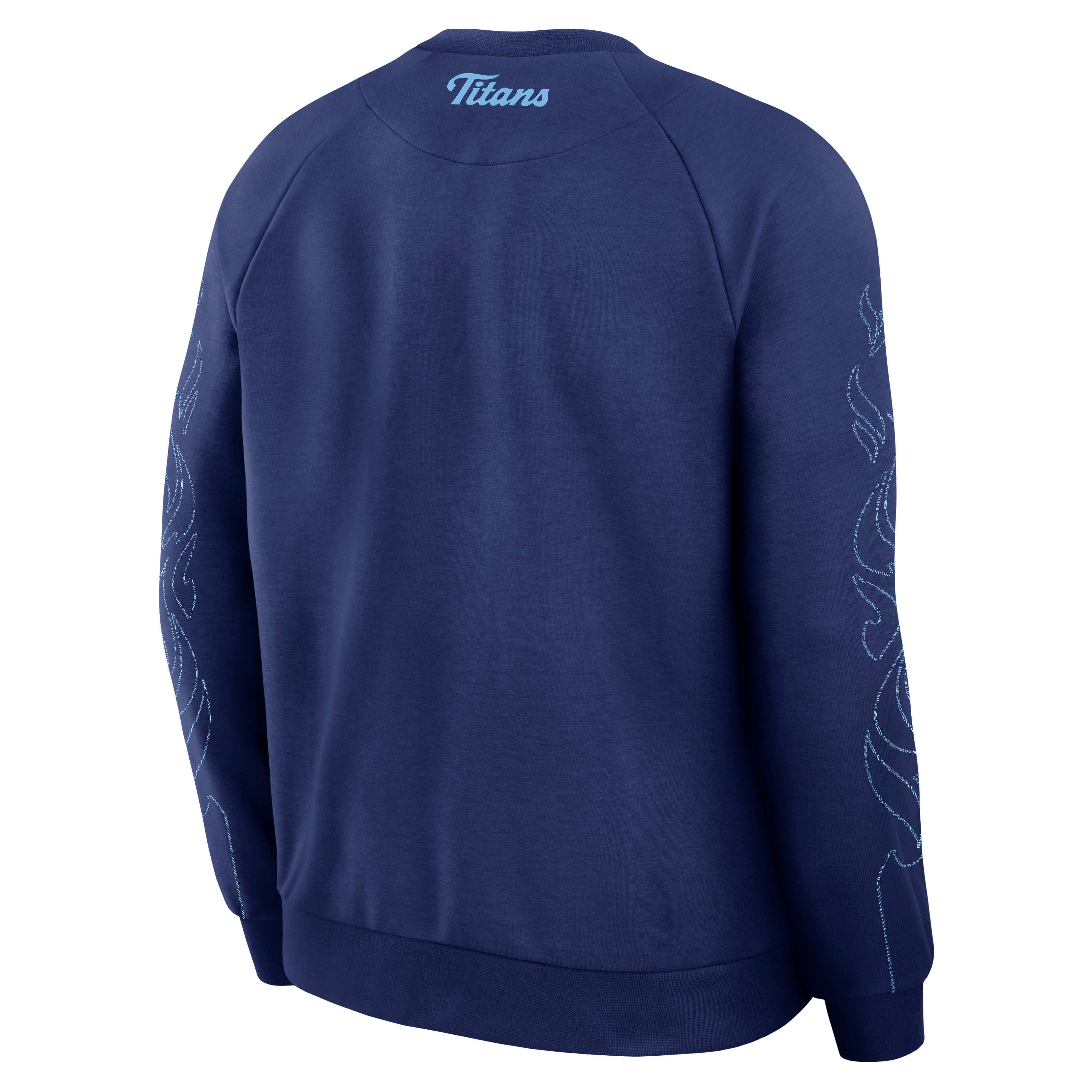 Men's Nike  Navy Tennessee Titans 2026 Rivalries Collection Dri-FIT Crew Sweatshirt