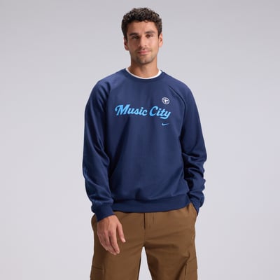  Tennessee Titans Nike 2026 Rivalries Collection Dri-FIT Crew Sweatshirt - Navy