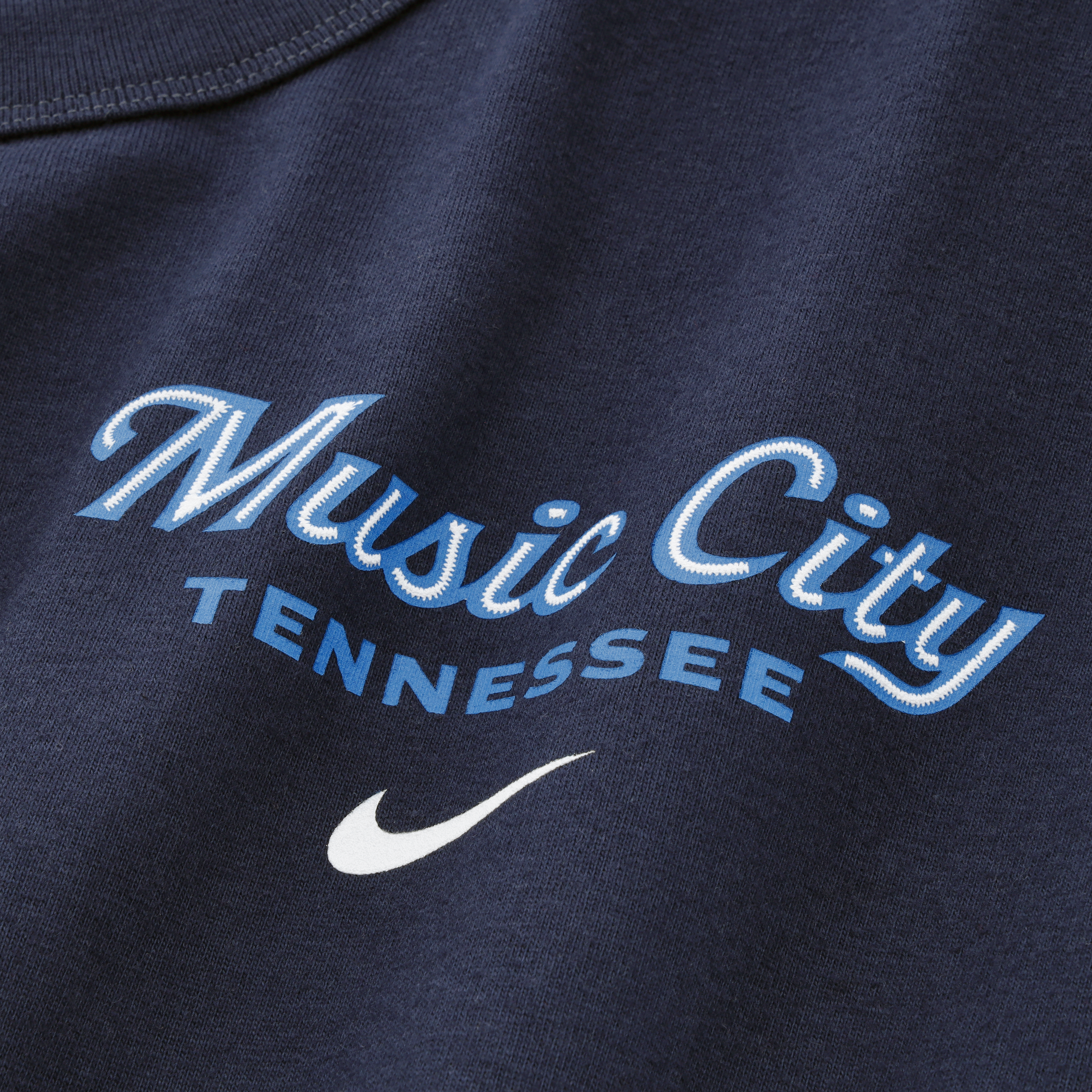 T-shirt à manches longues Nike Max90 pour homme, bleu marine, collection Tennessee Titans 2026 Rivalries