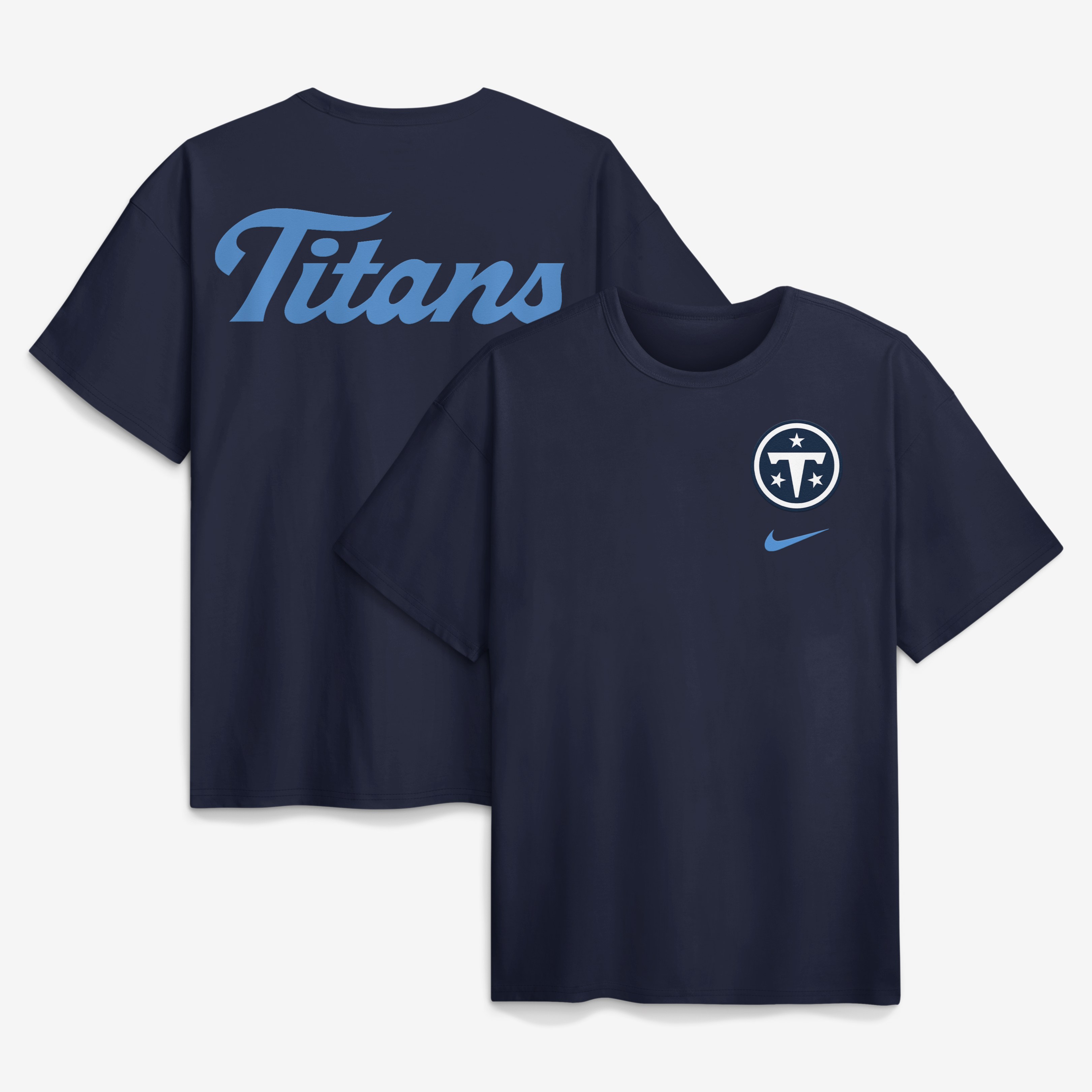 Men's Nike Navy Tennessee Titans 2026 Rivalries Collection Max90 T-Shirt