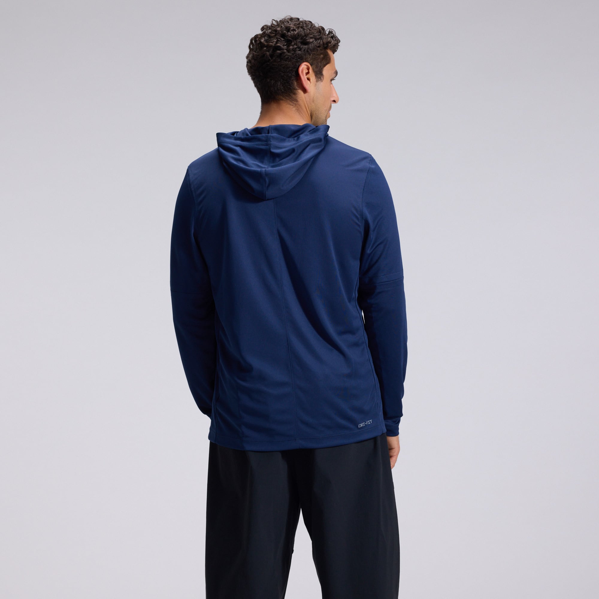 Haut à capuche léger manches longues Nike pour homme, collection Rivalries 2026 des Tennessee Titans, bleu marine.