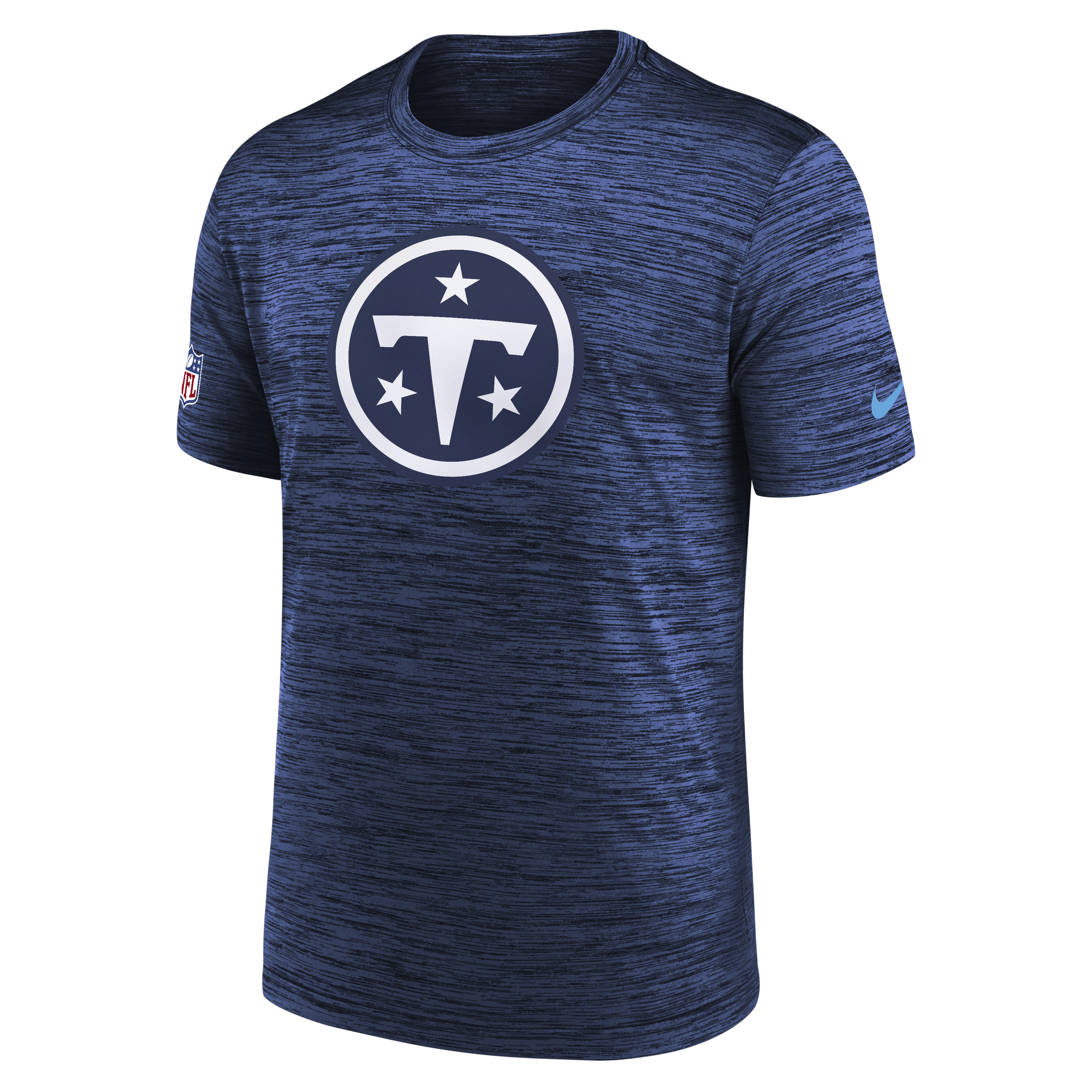 Men's Nike  Navy Tennessee Titans 2026 Rivalries Collection Sideline Velocity T-Shirt