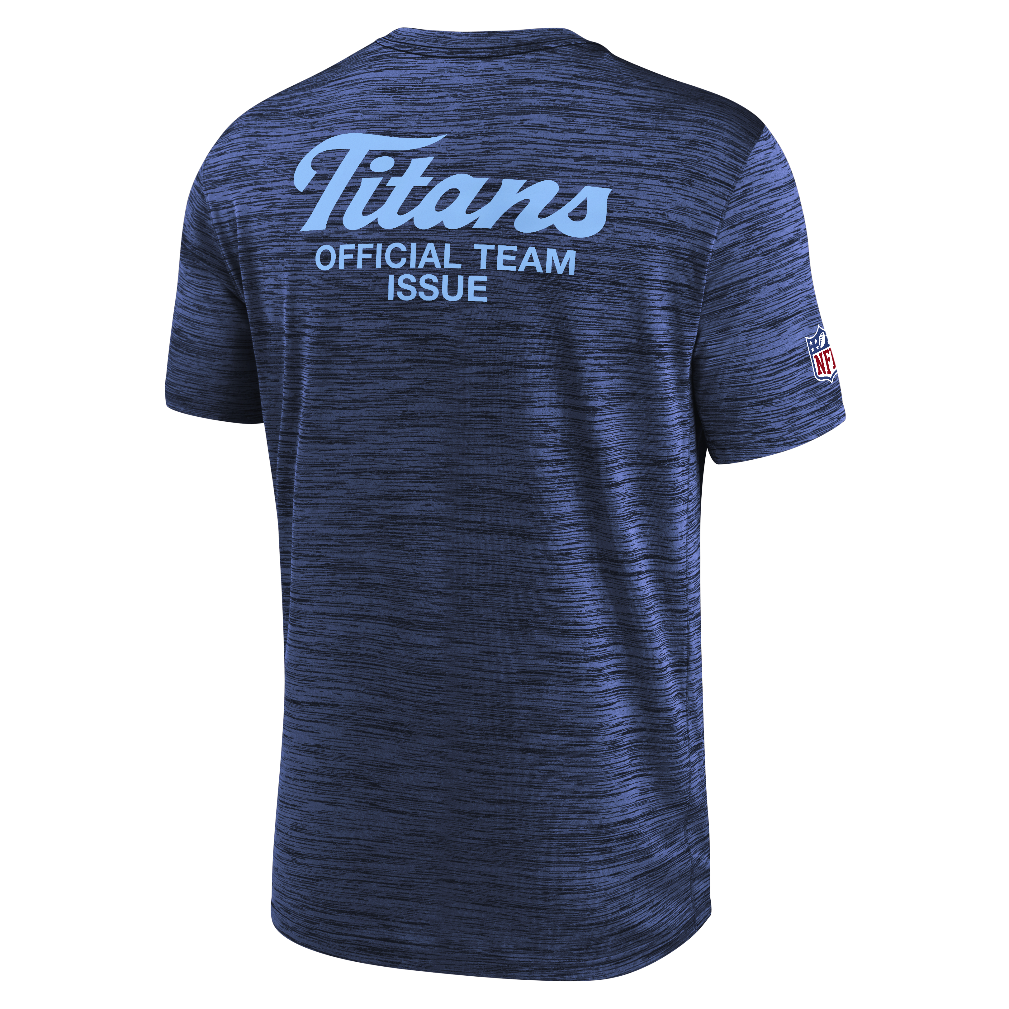 Men's Nike  Navy Tennessee Titans 2026 Rivalries Collection Sideline Velocity T-Shirt