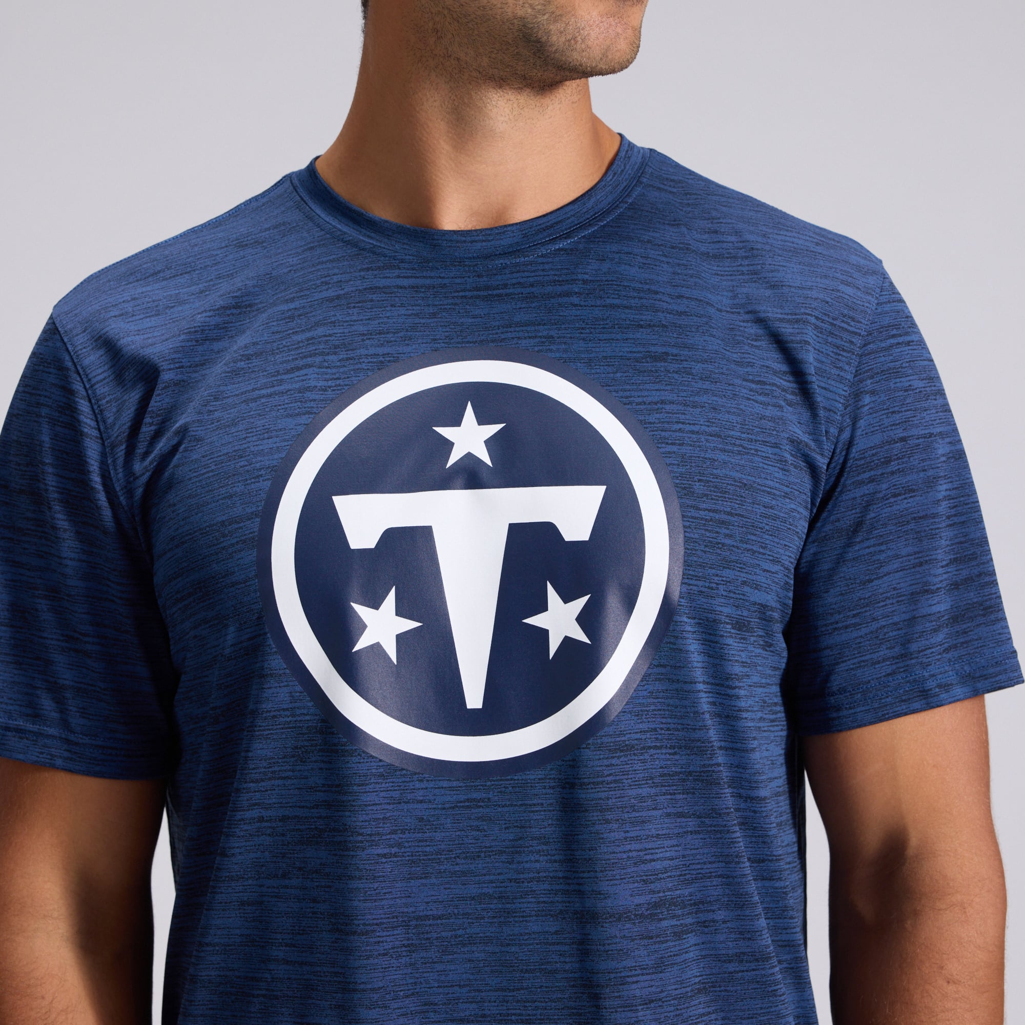 Men's Nike  Navy Tennessee Titans 2026 Rivalries Collection Sideline Velocity T-Shirt