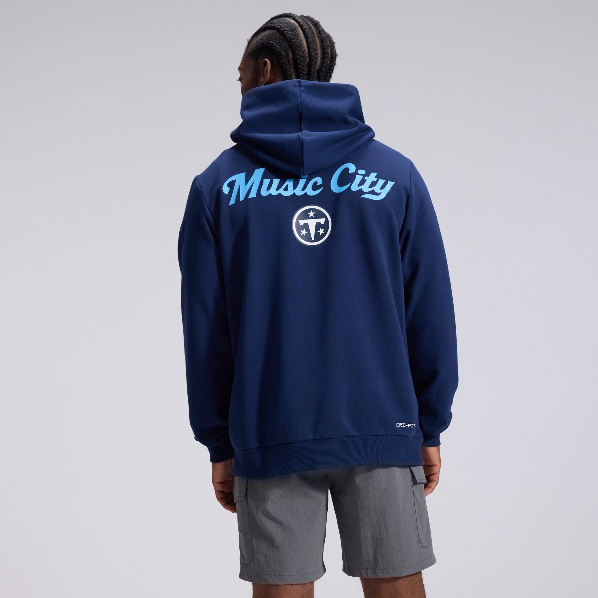 Sweat à capuche Nike bleu marine Tennessee Titans Collection 2026 Rivalries pour homme