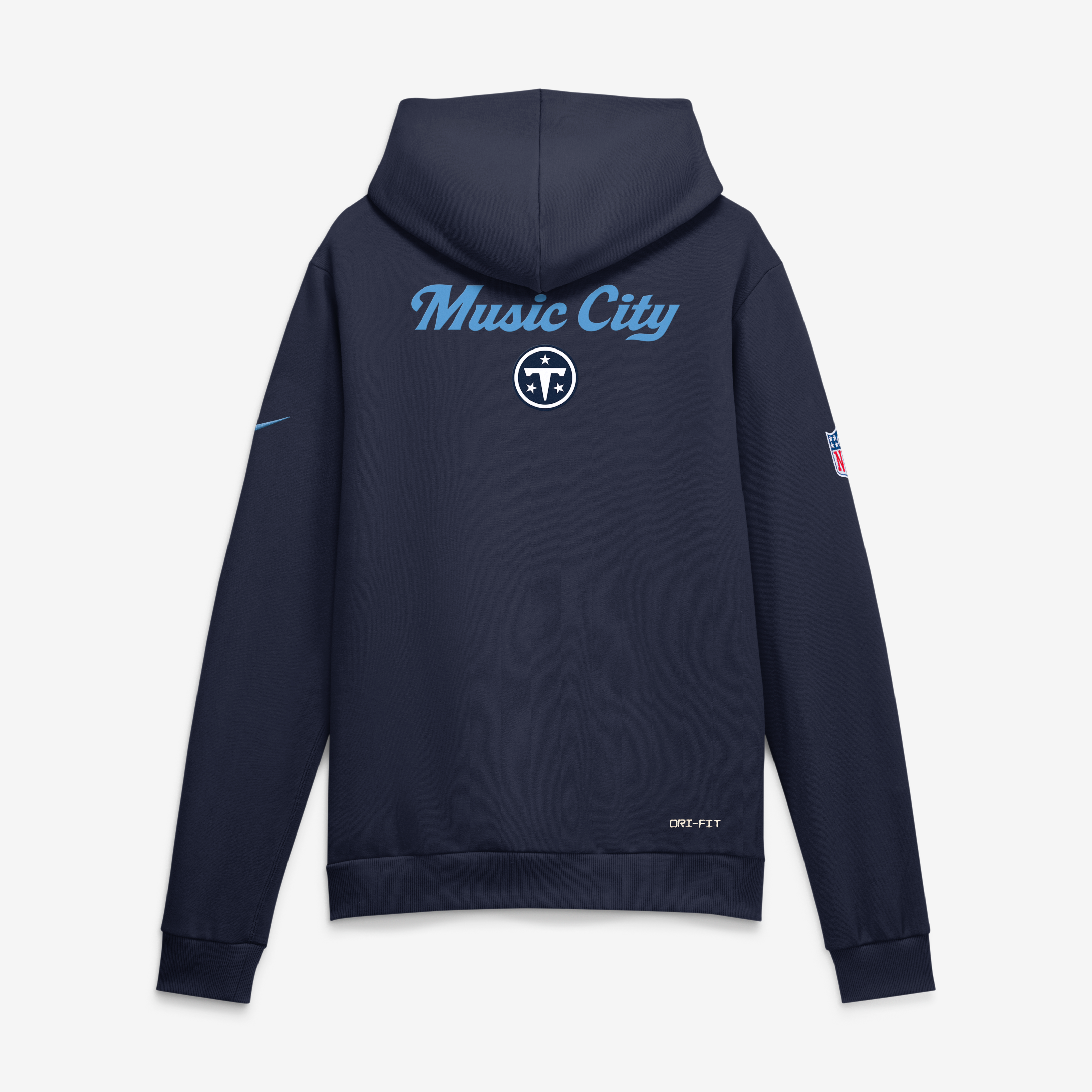Sweat à capuche Nike bleu marine Tennessee Titans Collection 2026 Rivalries pour homme