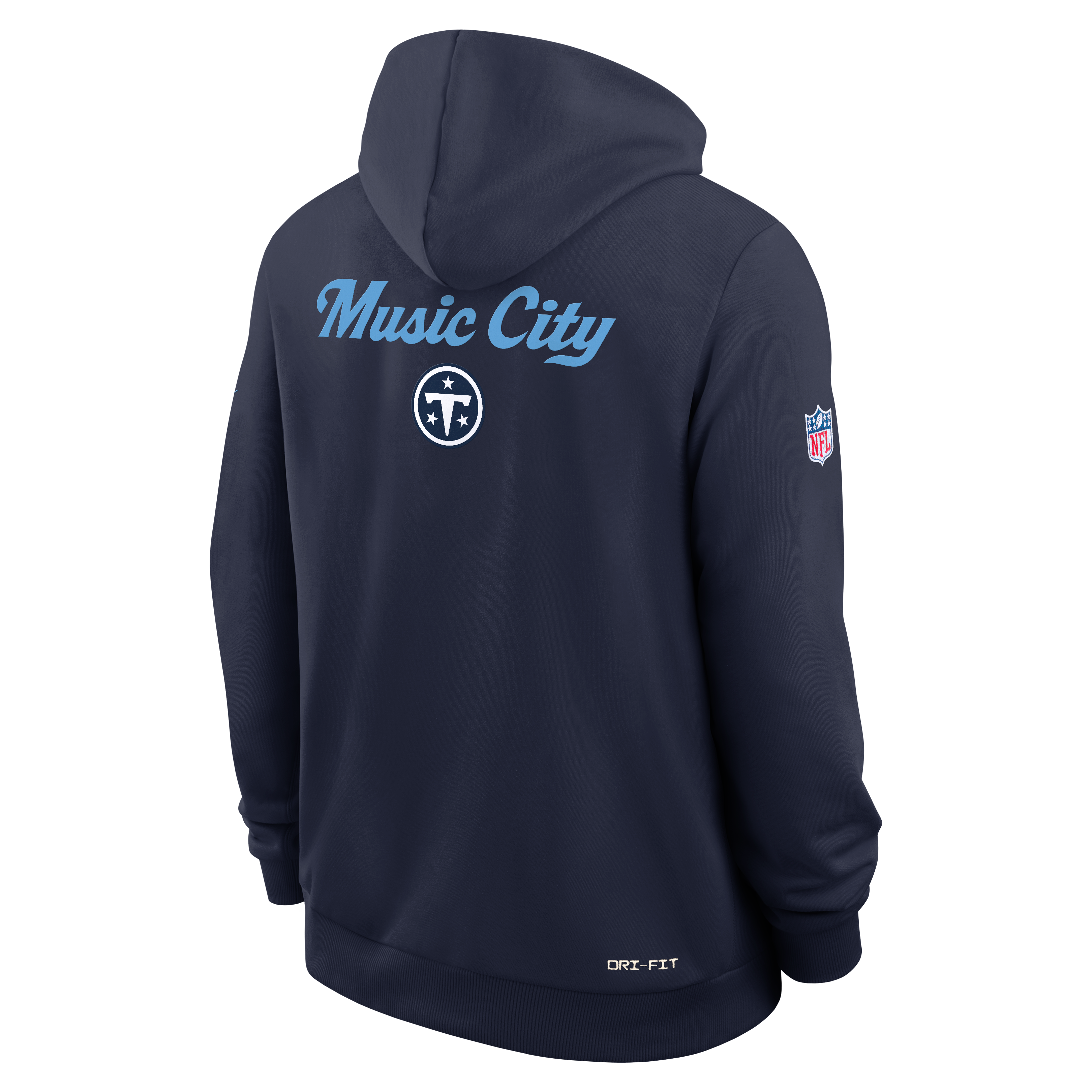 Sweat à capuche Nike bleu marine Tennessee Titans Collection 2026 Rivalries pour homme