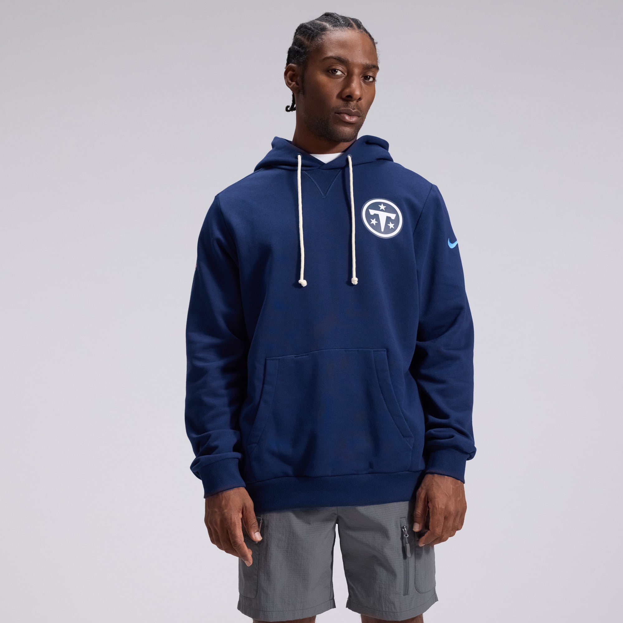 Sweat à capuche Nike bleu marine Tennessee Titans Collection 2026 Rivalries pour homme