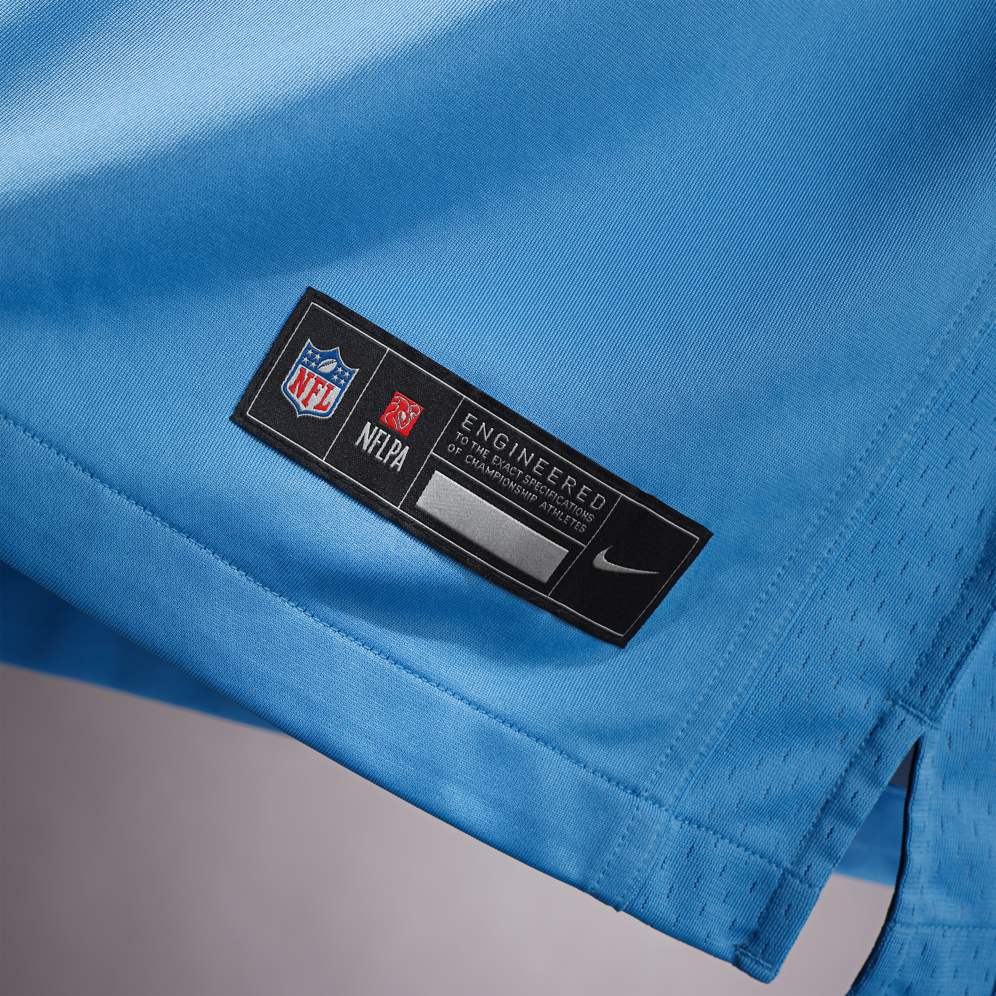 Men's Nike Nazir Stackhouse Light Blue Tennessee Titans Team Game Jersey
