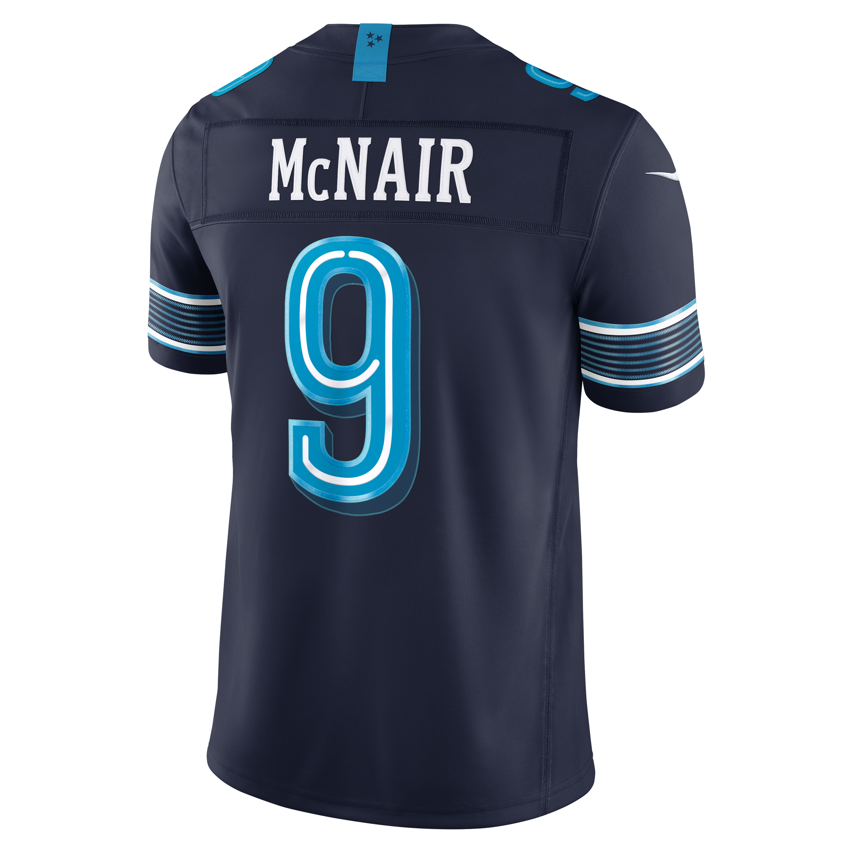 Men's Nike Steve McNair Navy Tennessee Titans 2026 Rivalries Collection Stitched Limited Jersey