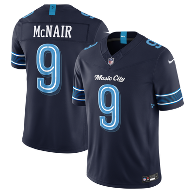 Steve McNair Tennessee Titans Nike 2026 Rivalries Collection Stitched Limited Jersey - Navy