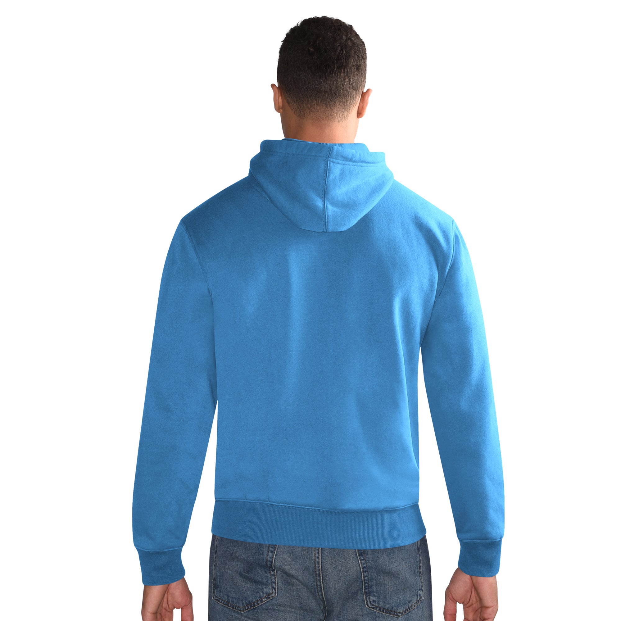 Men's Starter  Light Blue Tennessee Titans Hoodie and Cuffed Knit Hat Combo Pack