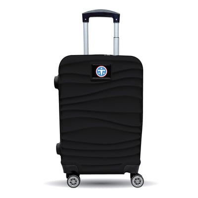 Tennessee Titans MOJO Black Color Blitz Carry-On Hardcase Spinner Luggage
