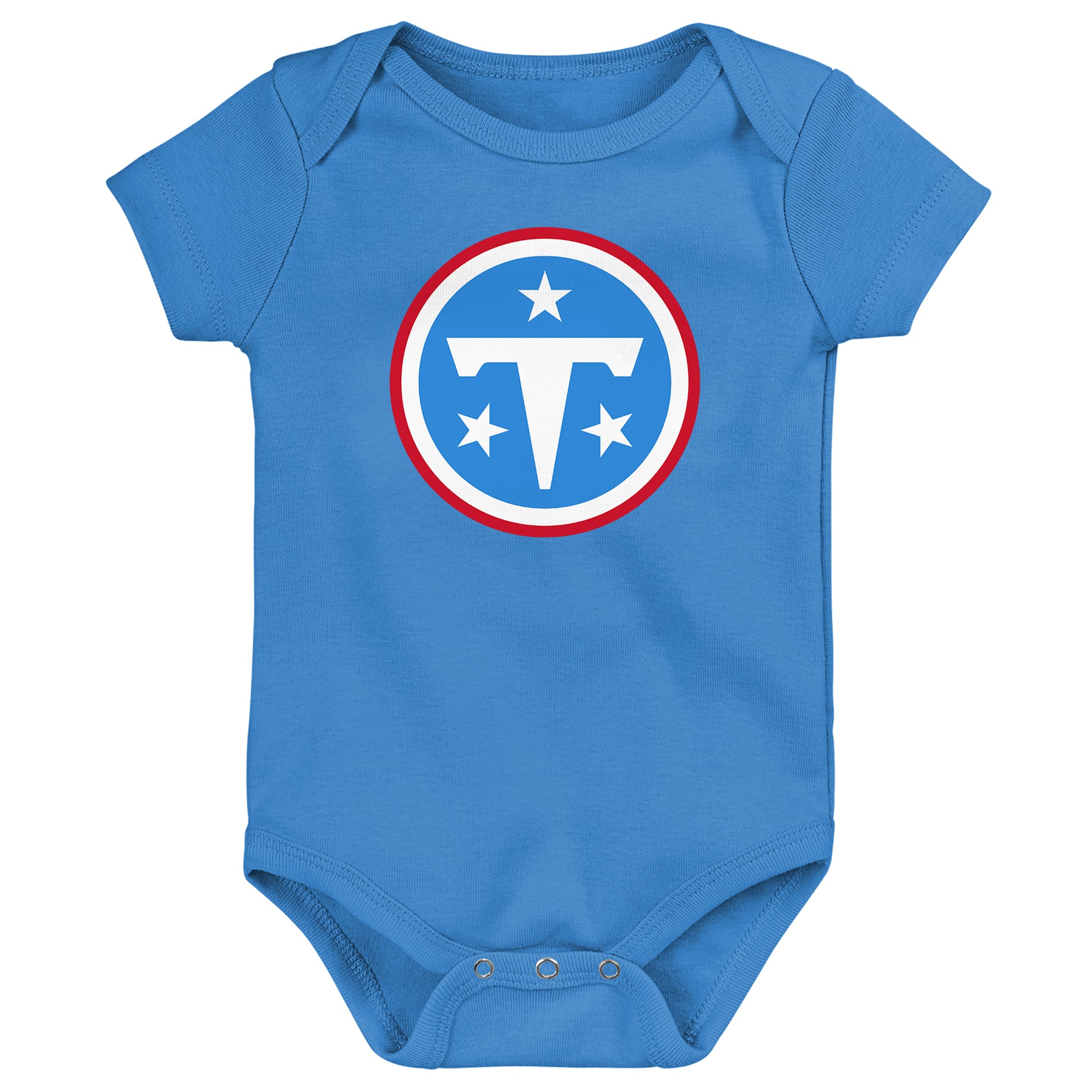 Newborn Outerstuff Light Blue Tennessee Titans Primary Logo Bodysuit