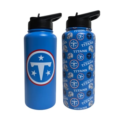 Tennessee Titans Pegasus Game Day Duo 41oz. Stainless Steel Water Bottle Set