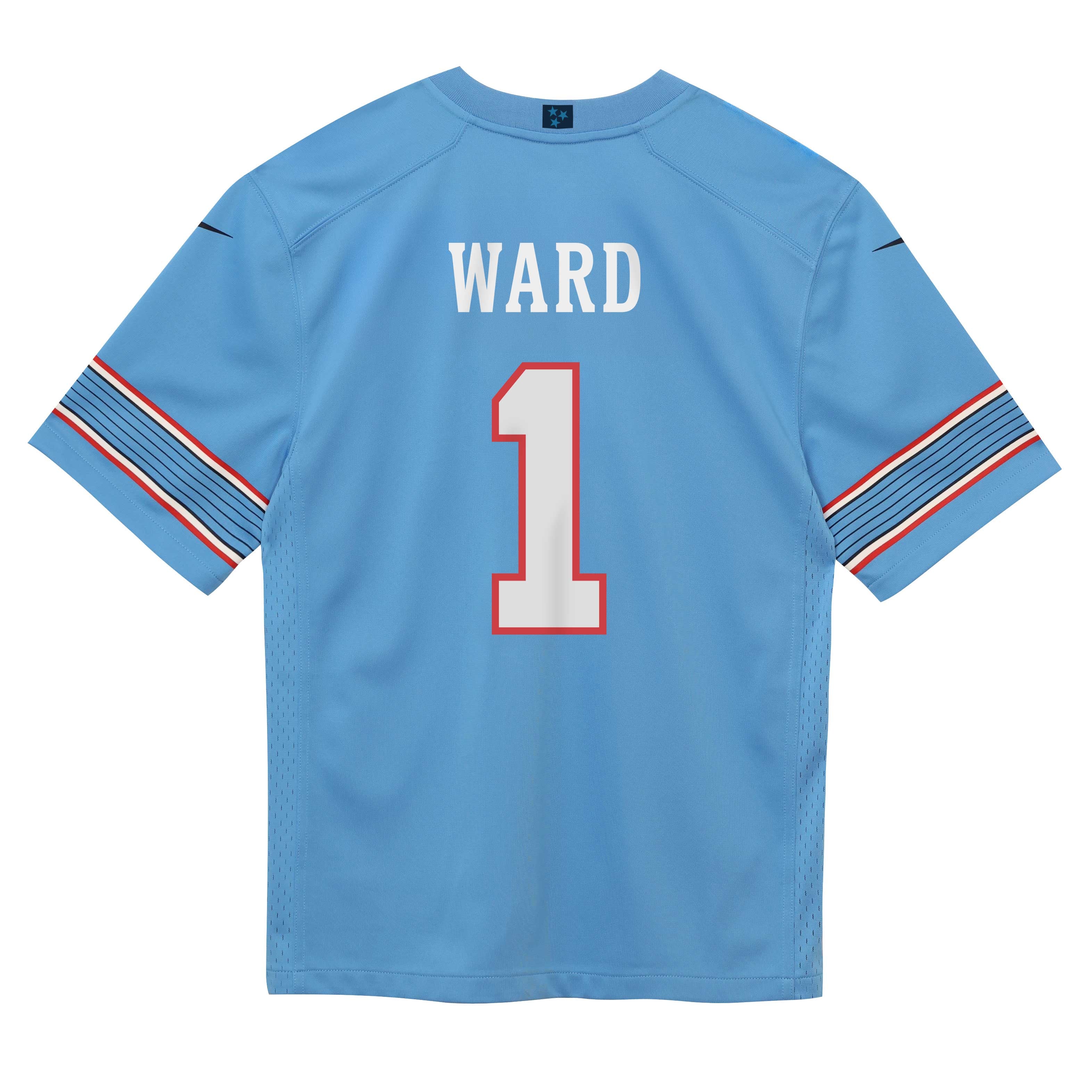 Preschool Nike Cameron Ward Light Blue Tennessee Titans Team Game Jersey