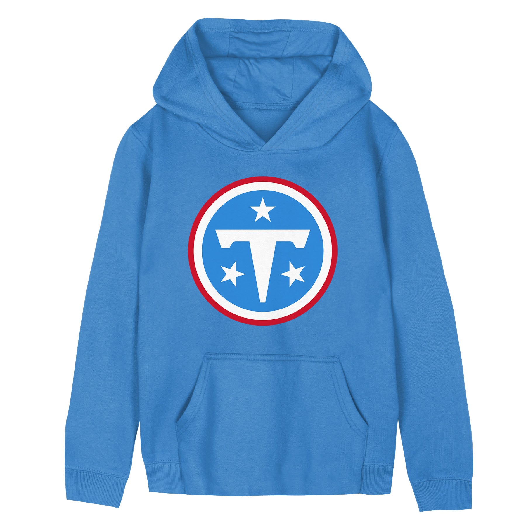 Preschool Outerstuff Light Blue Tennessee Titans Primary Logo Fleece Hoodie