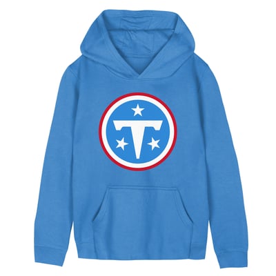 Tennessee Titans Outerstuff Preschool Primary Logo Fleece Hoodie - Light Blue
