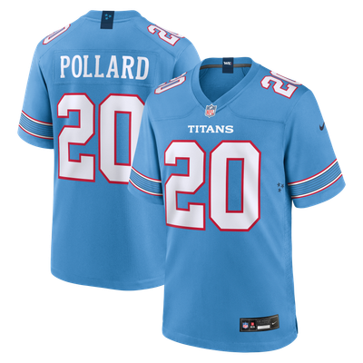 Camiseta de local de los Tennessee Titans de Nike - Azul claro - Tony Pollard - Para hombre