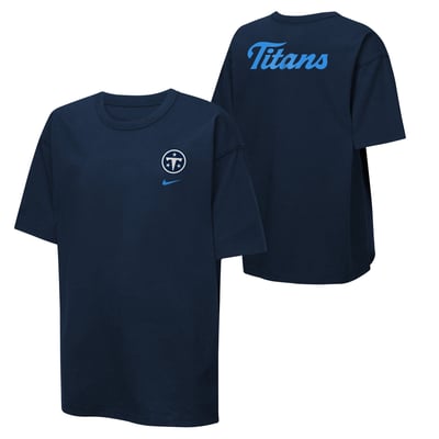 Camiseta de algodón Nike Rivalries del Tennessee Titans - Jóvenes