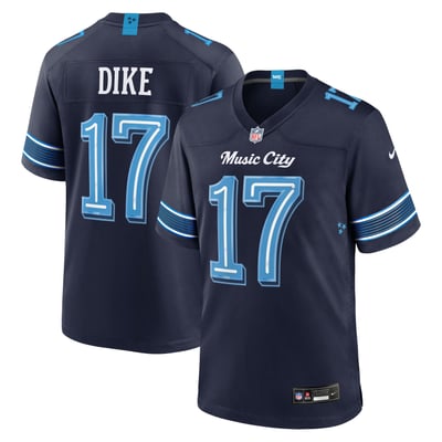 Camiseta Nike Game de la Rivalries del Tennessee Titans - Azul marino - Chimere Dike - Hombre