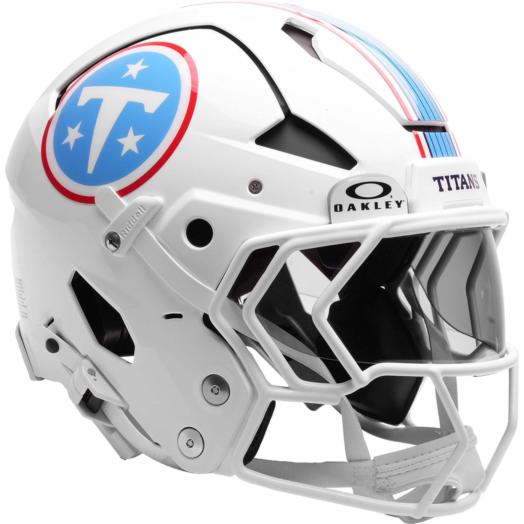 Casque authentique Riddell Axiom des Titans du Tennessee
