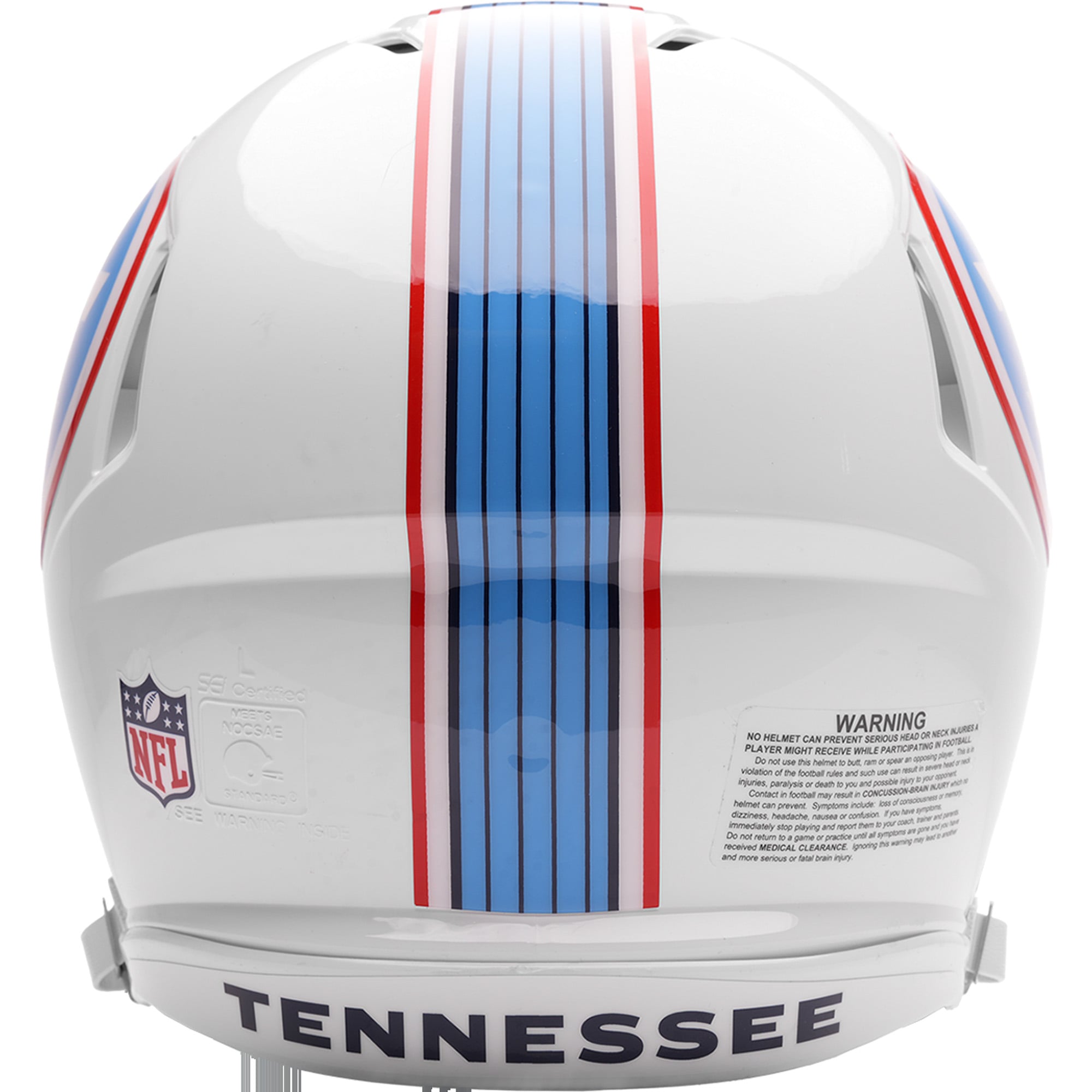 Casque authentique Riddell Speed ​​des Titans du Tennessee
