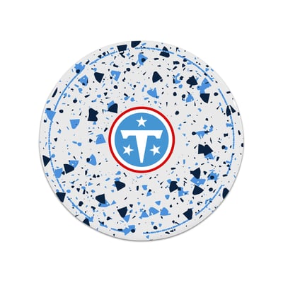 Tennessee Titans The Memory Company Circle Ceramic Coaster Set
