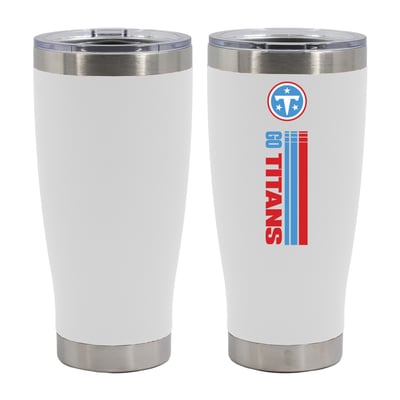 Tennessee Titans The Memory Company Let's Go 20oz. Stainless Steel Tumbler