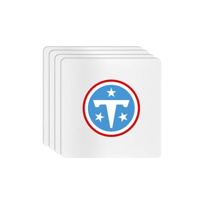 Tennessee Titans The Memory Company Square Ceramic Coaster Set